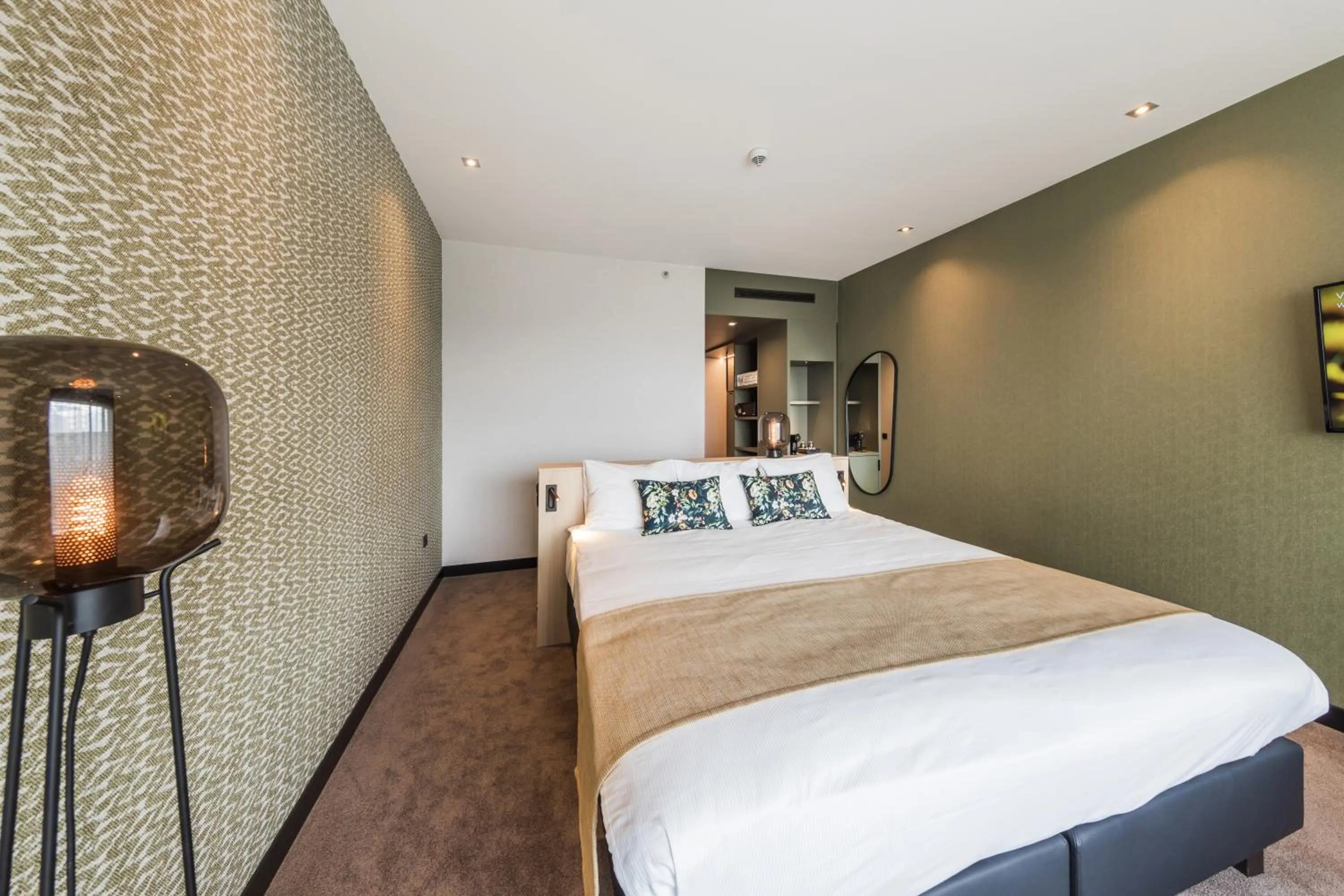 Bed in Van der Valk Hotel Düsseldorf