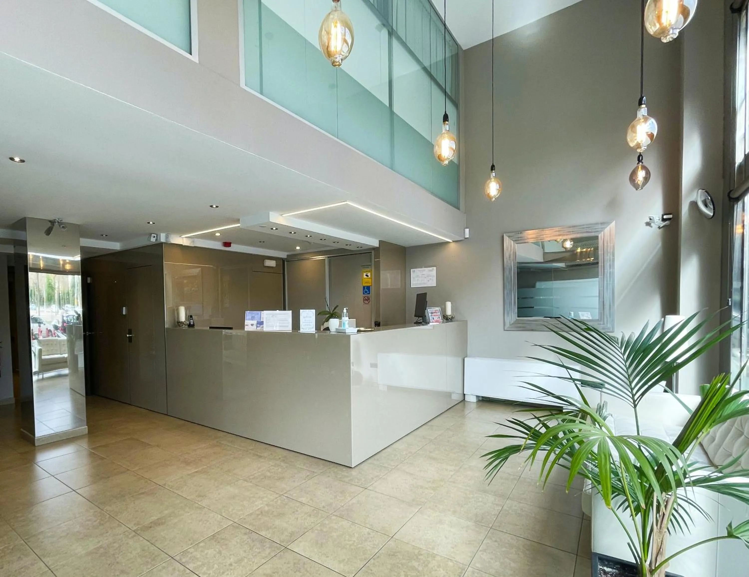 Lobby or reception in SM Hotel Teatre Auditori