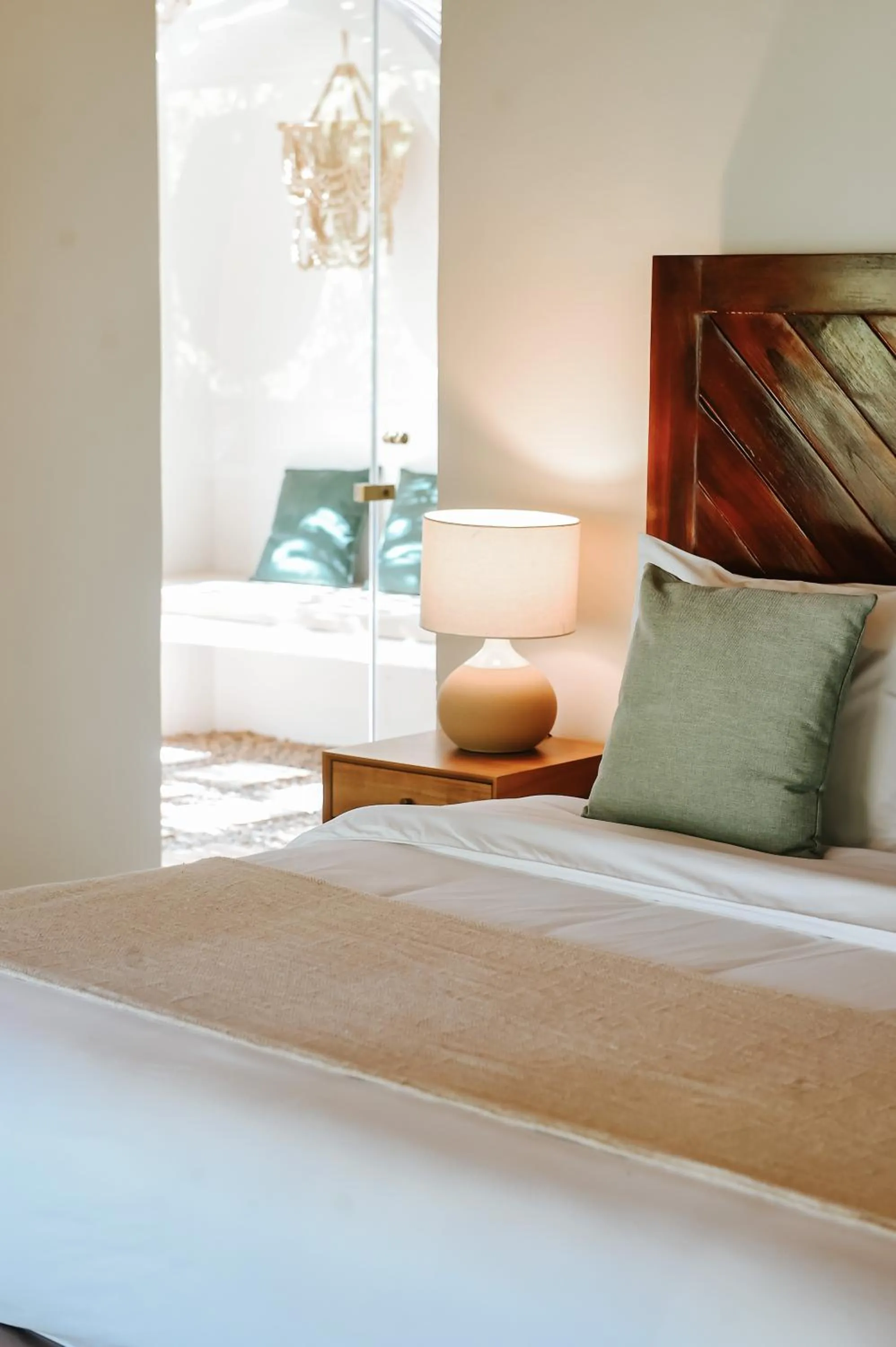 Decorative detail, Bed in Villa Coco