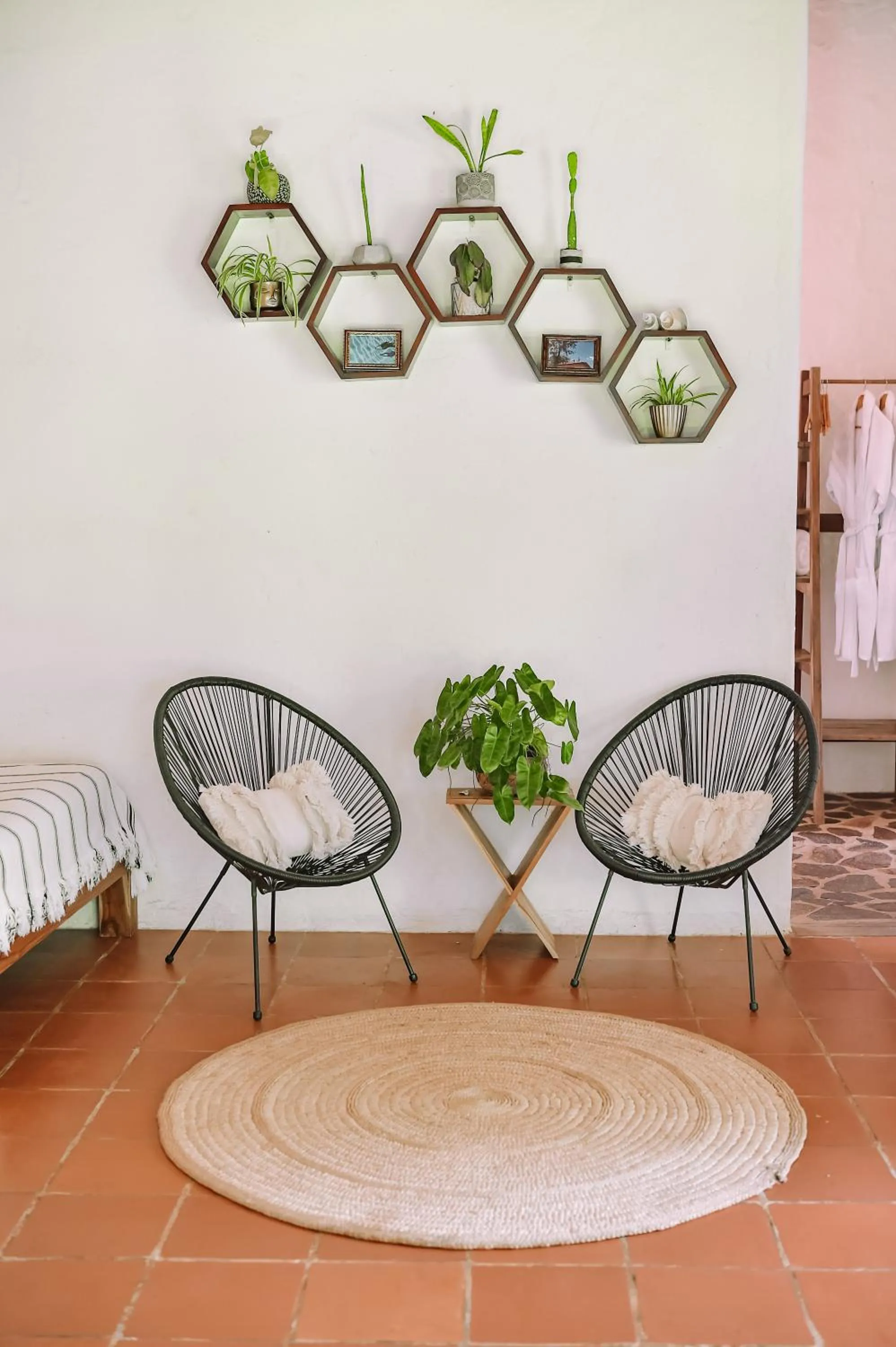 Seating area in Villa Coco