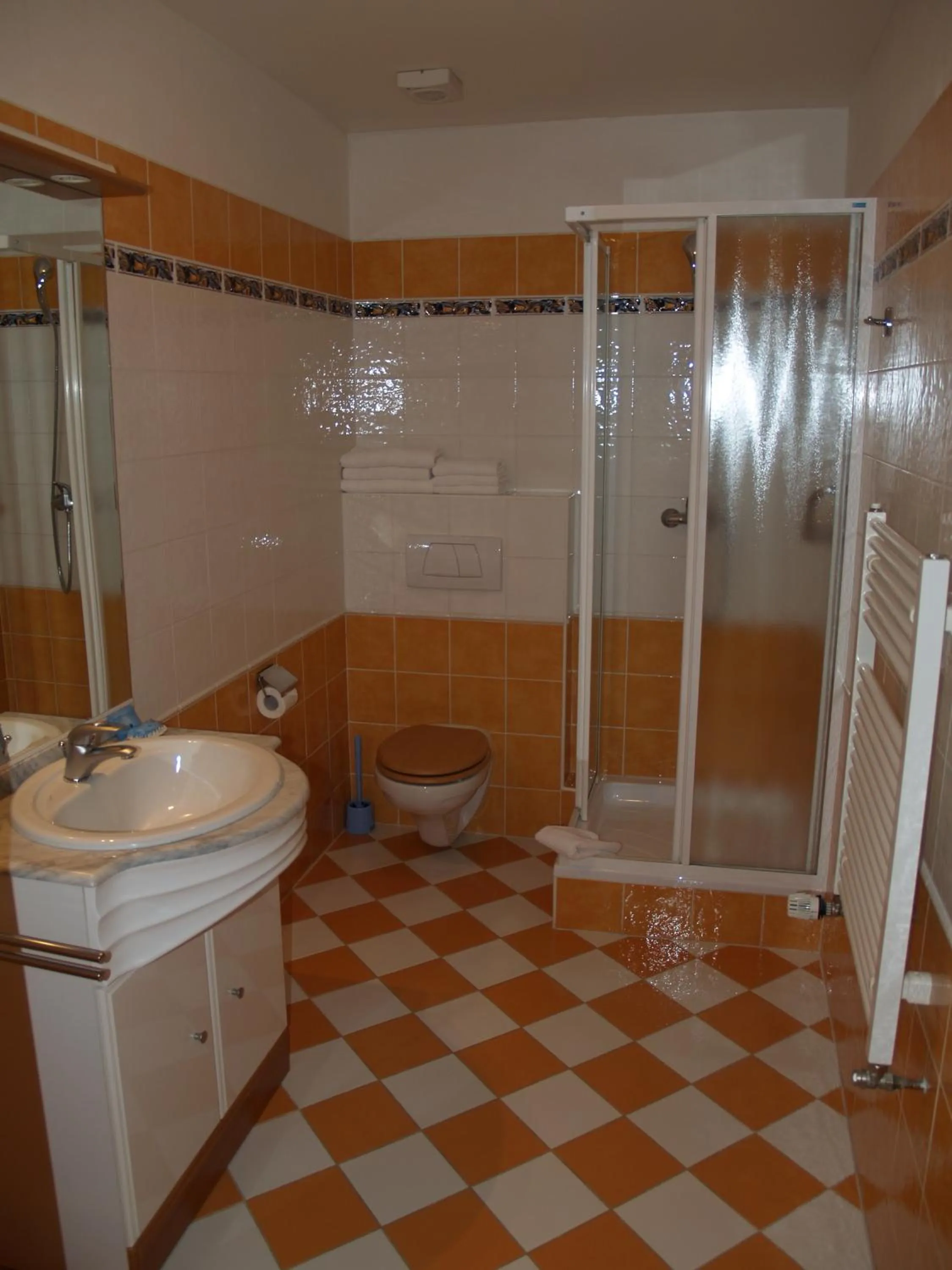 Bathroom in Motel U Krbu