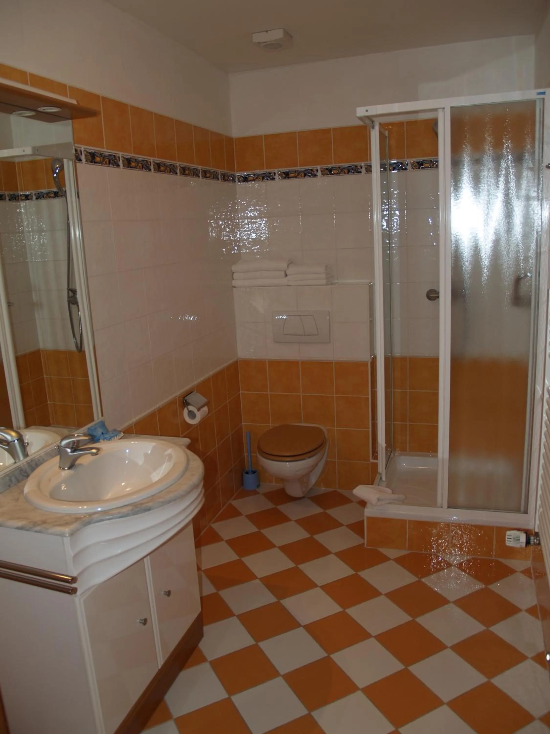 Bathroom in Motel U Krbu