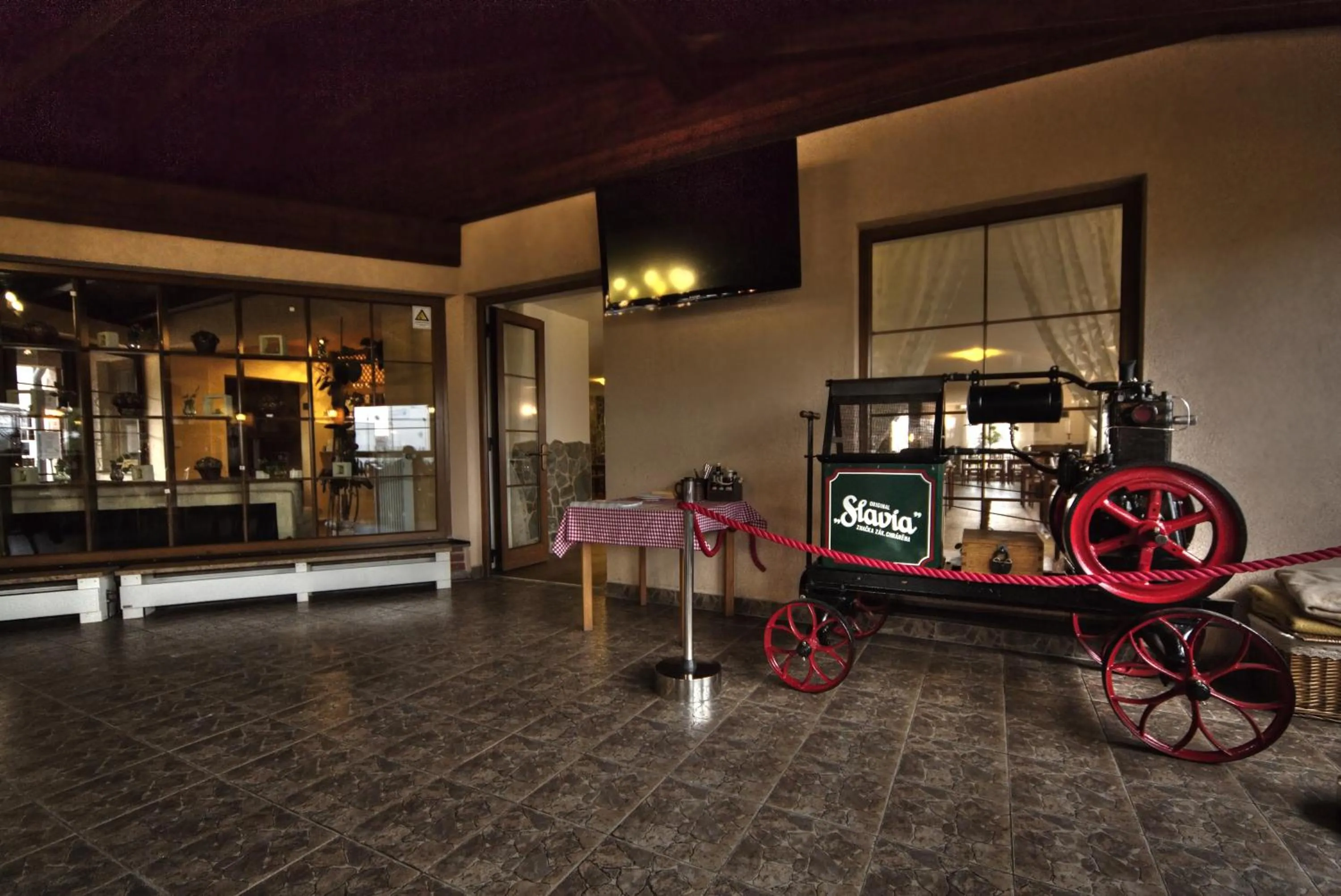 Lobby or reception in Motel U Krbu