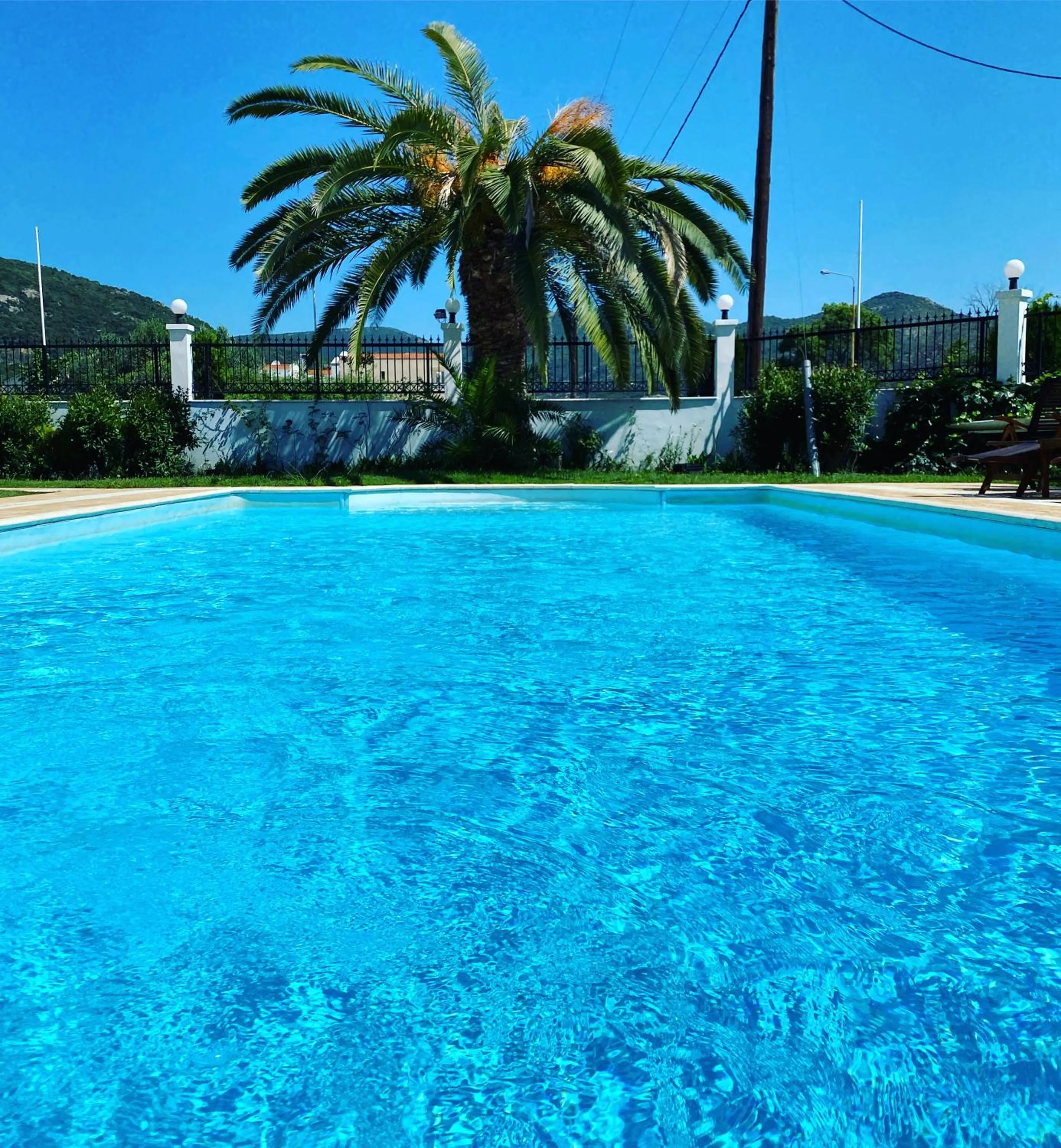 Garden in Kavala Beach Hotel apartments