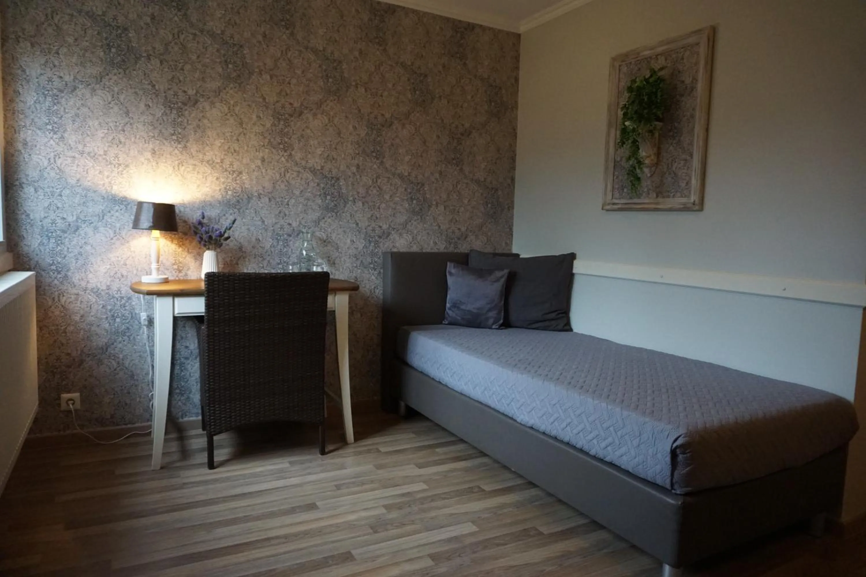 Bed in Hotel Groote Engel