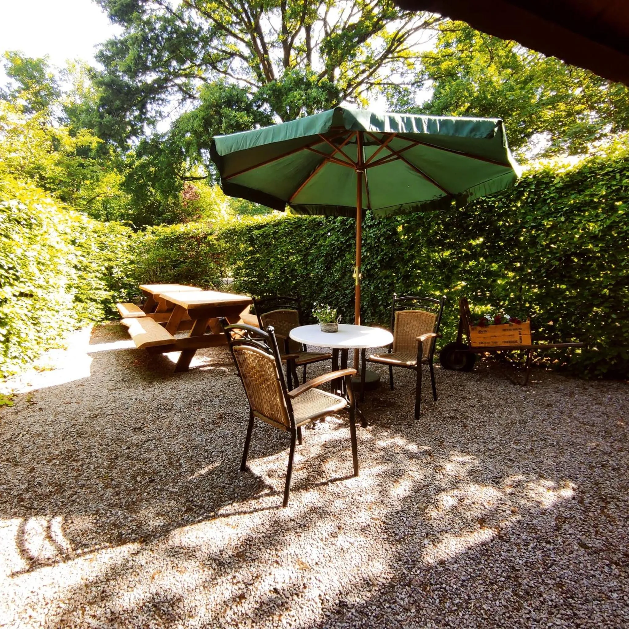 BBQ facilities in Hotel Groote Engel