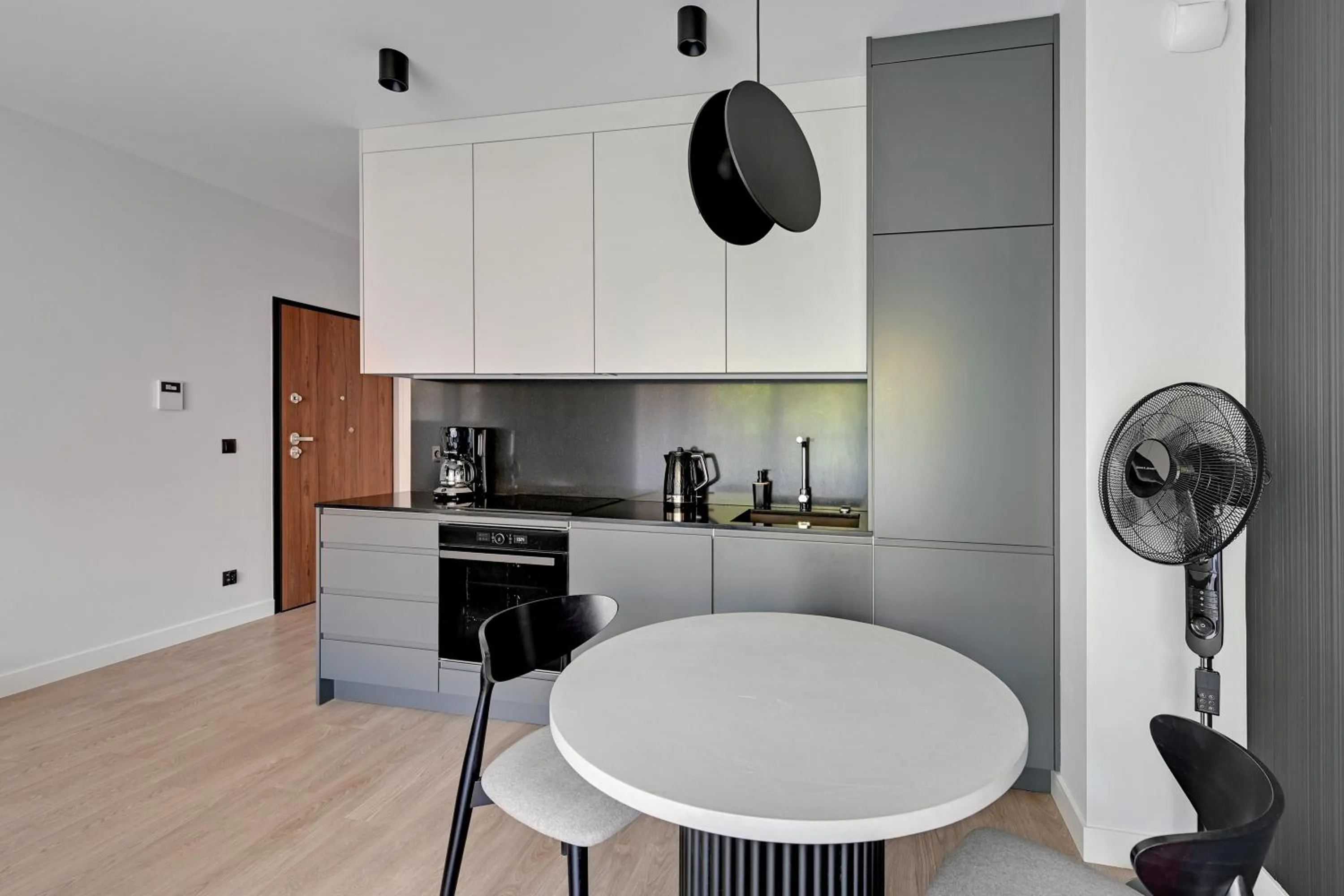 Kitchen or kitchenette in Gdańsk Comfort Apartaments Łąkowa