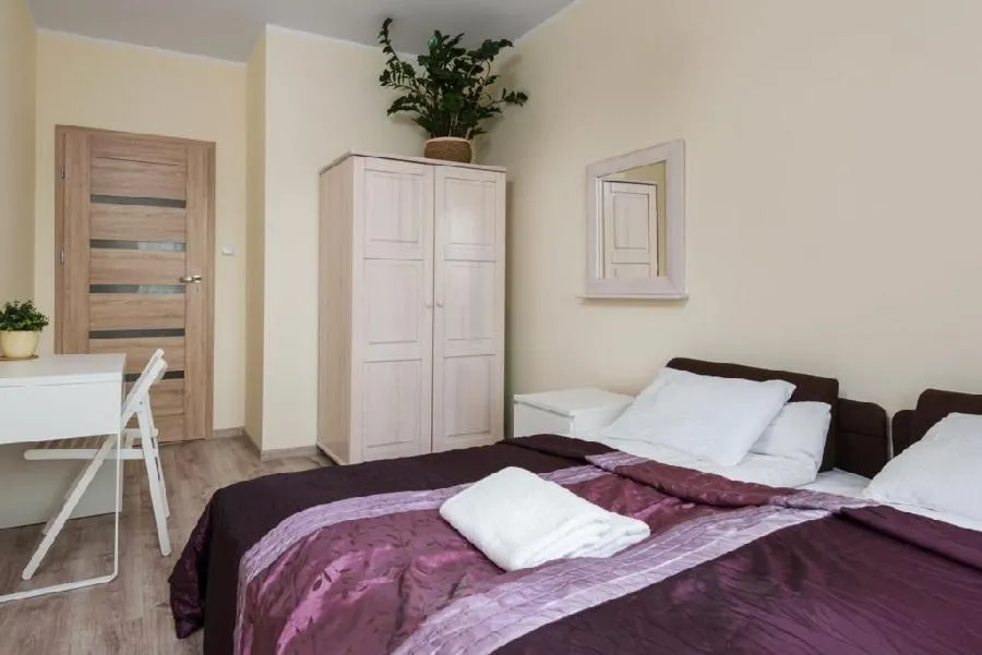 Bed in Gdańsk Comfort Apartaments Łąkowa