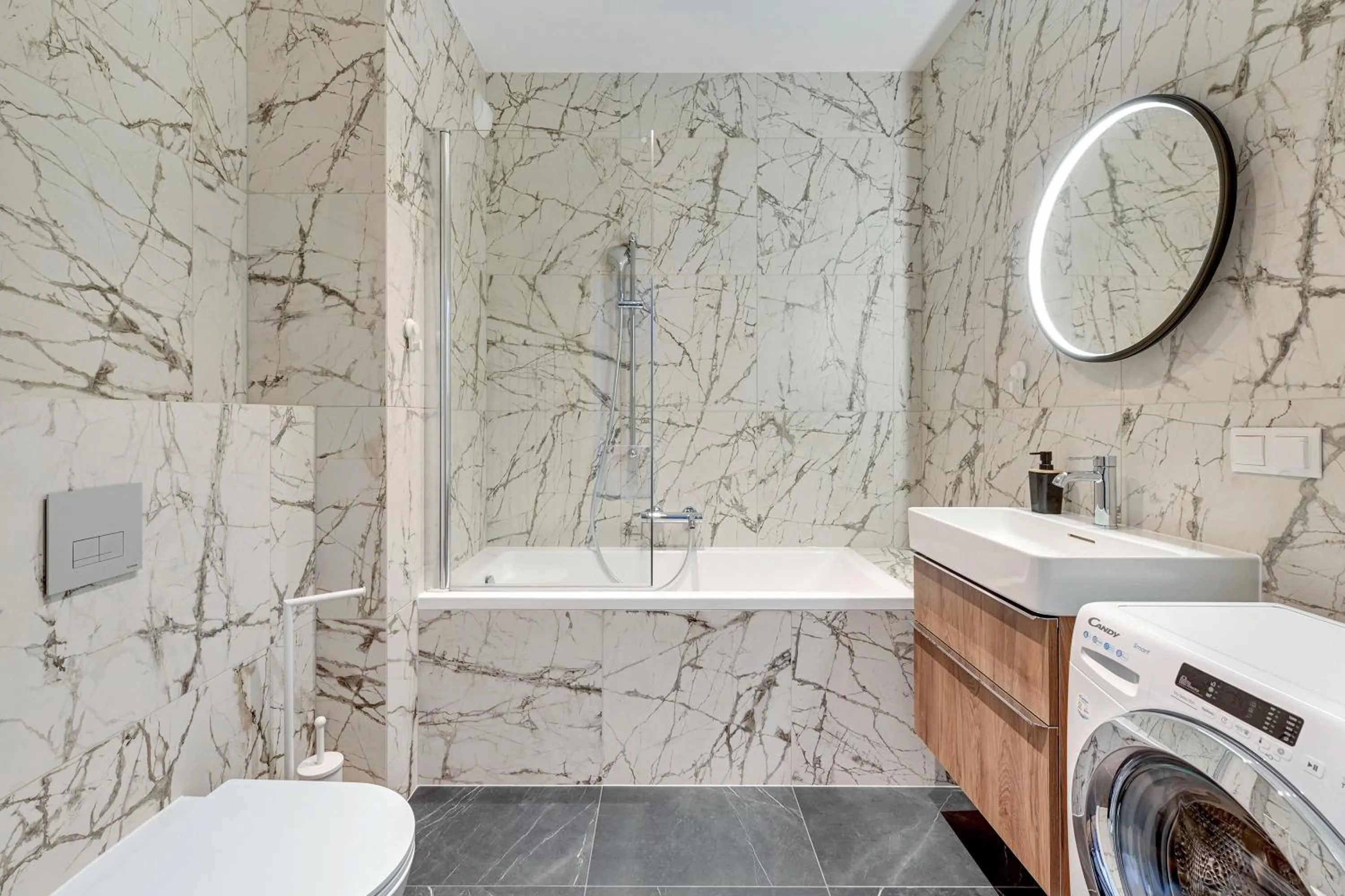 Bathroom in Gdańsk Comfort Apartaments Łąkowa