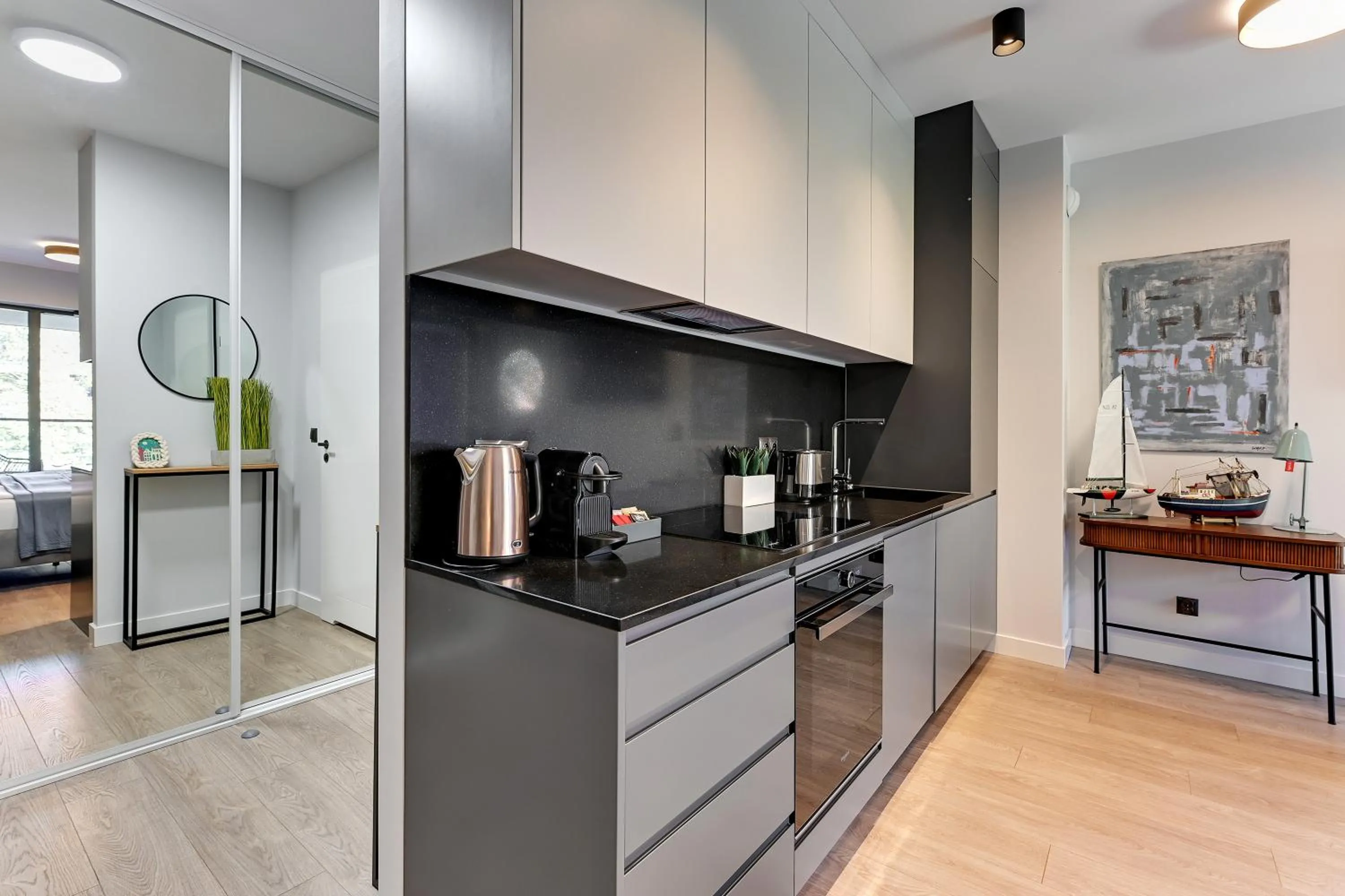 Coffee/tea facilities in Gdańsk Comfort Apartaments Łąkowa