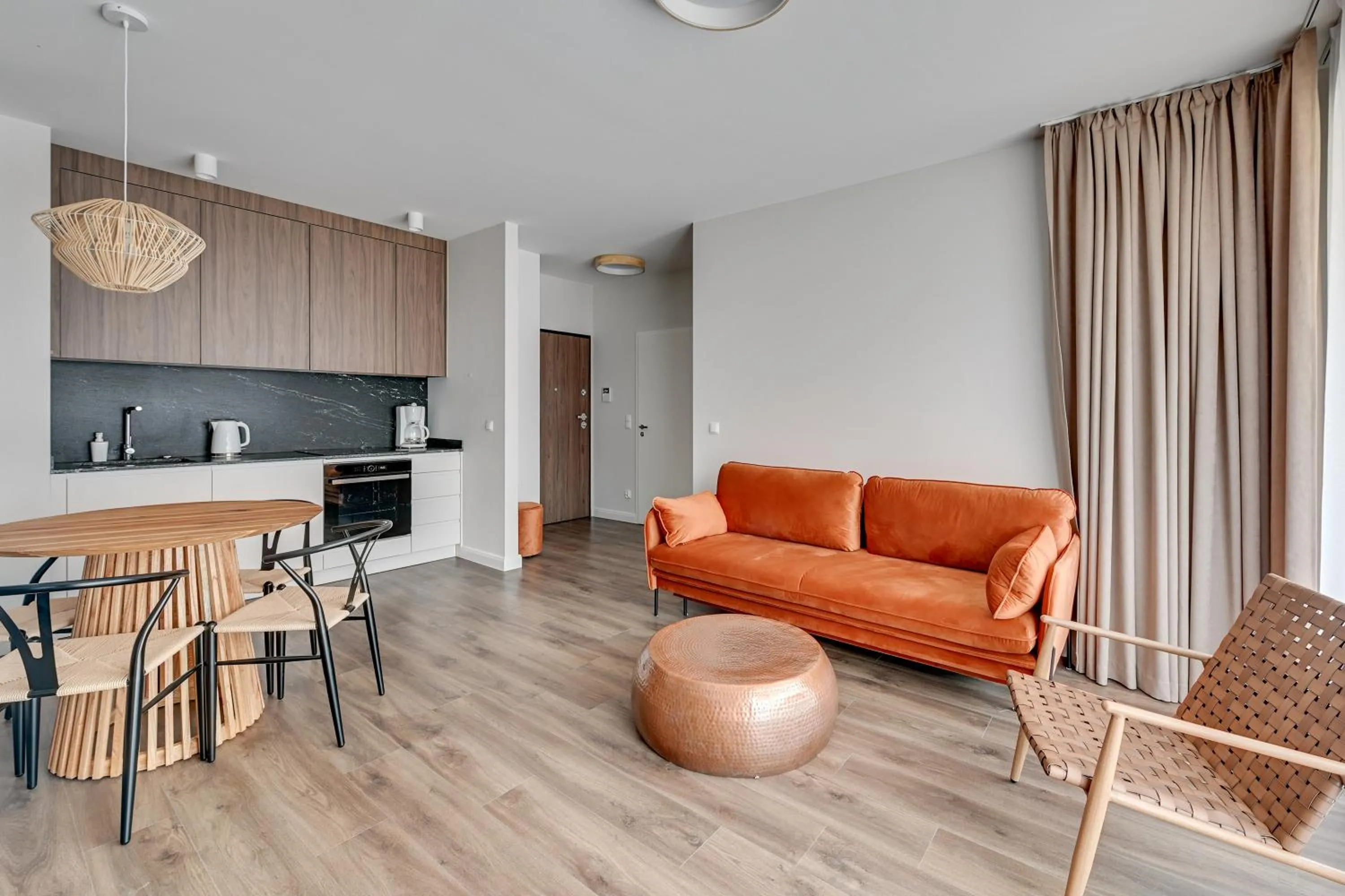 Kitchen or kitchenette in Gdańsk Comfort Apartaments Łąkowa