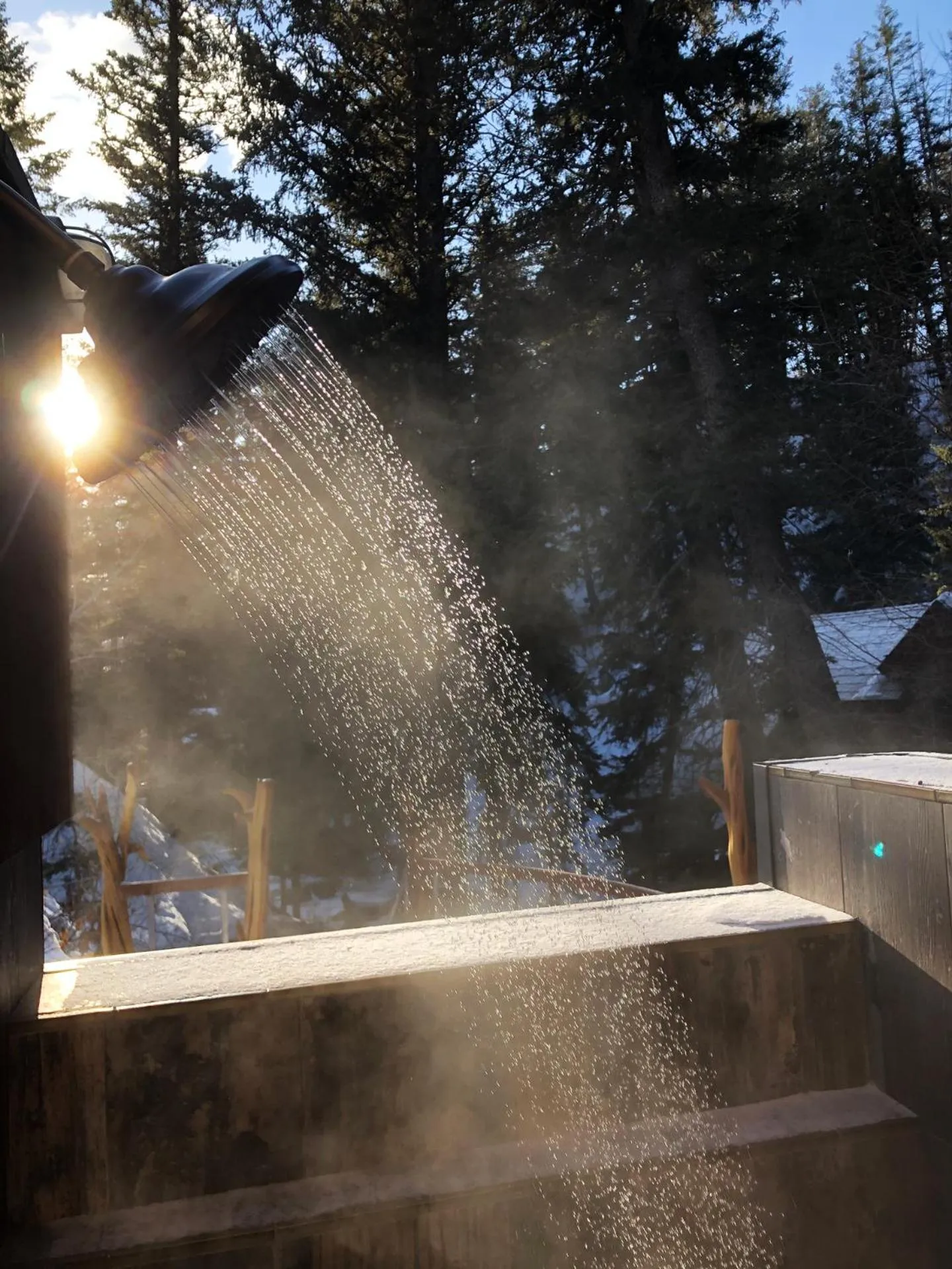 Hot Tub in Carriage House On The Stream Sundance, Utah
