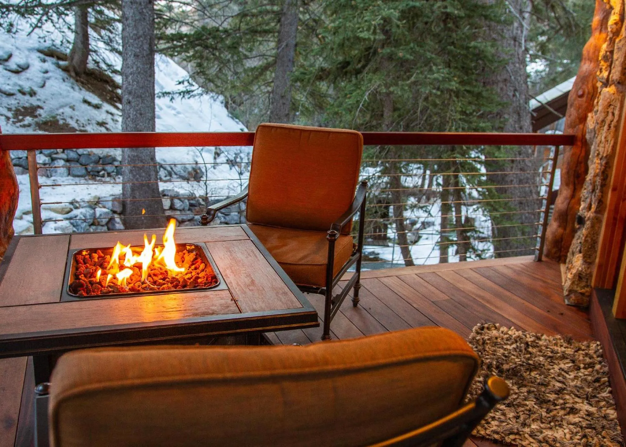 Natural landscape in Carriage House On The Stream Sundance, Utah