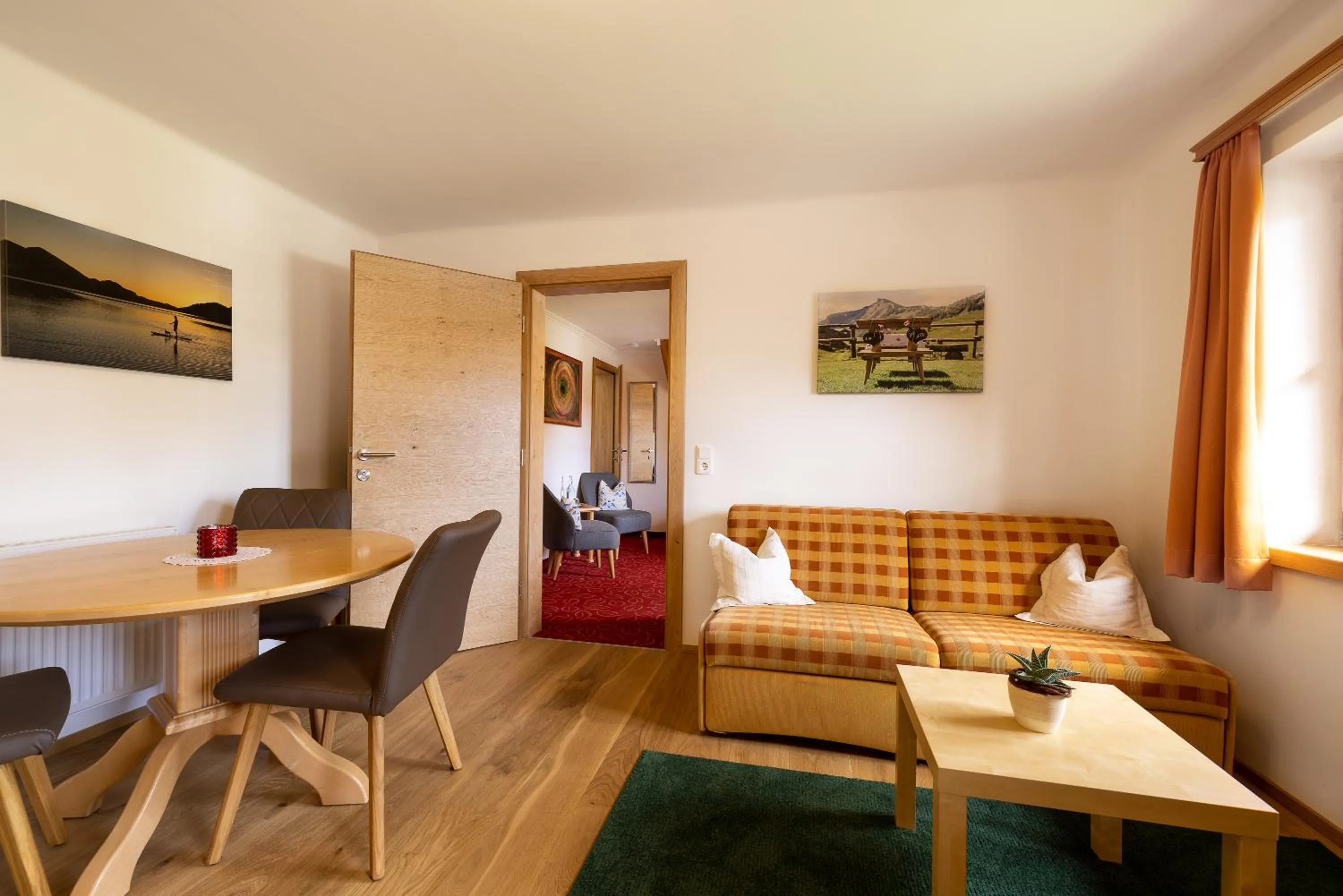 Seating area in Pension Antonia