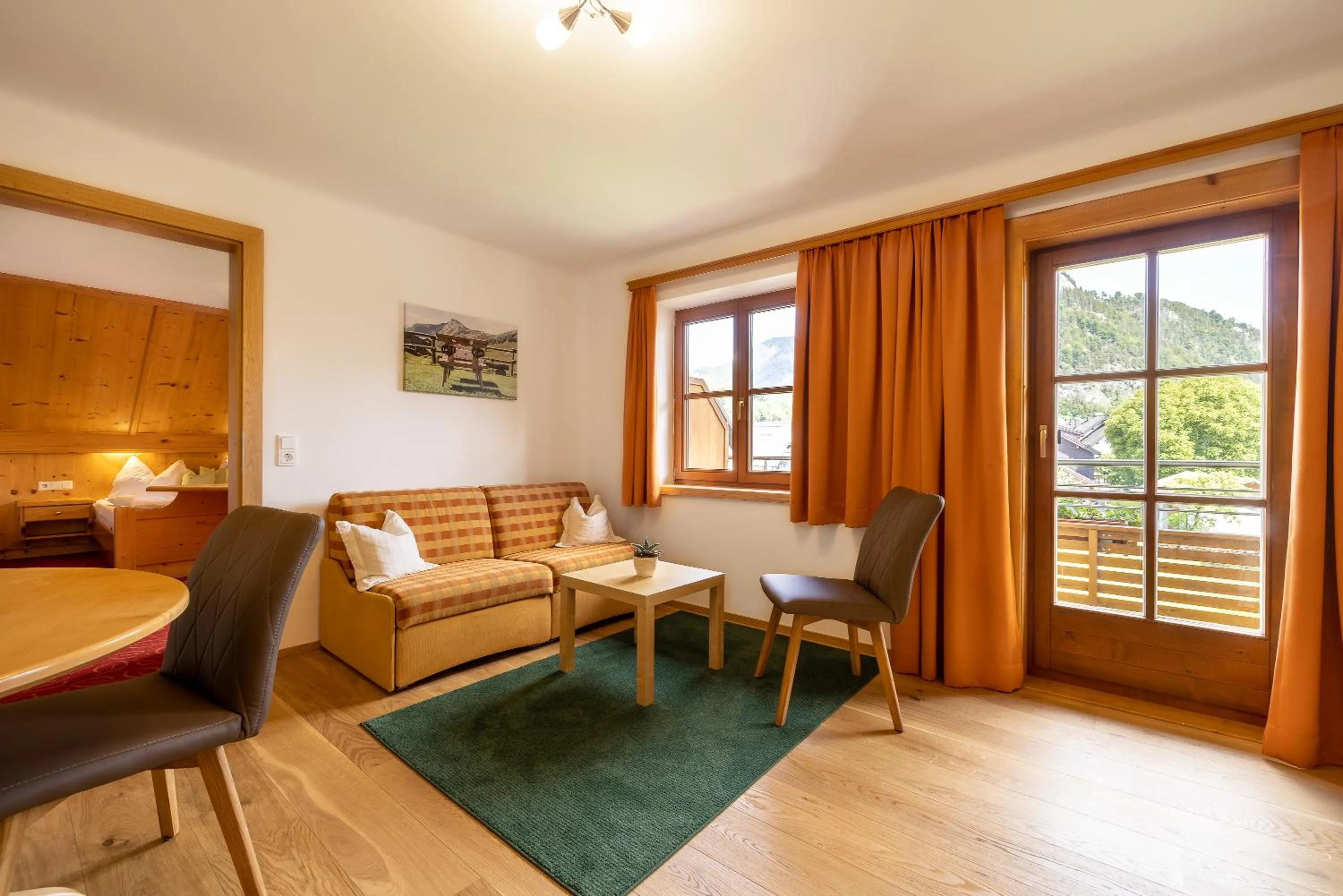 Seating area in Pension Antonia