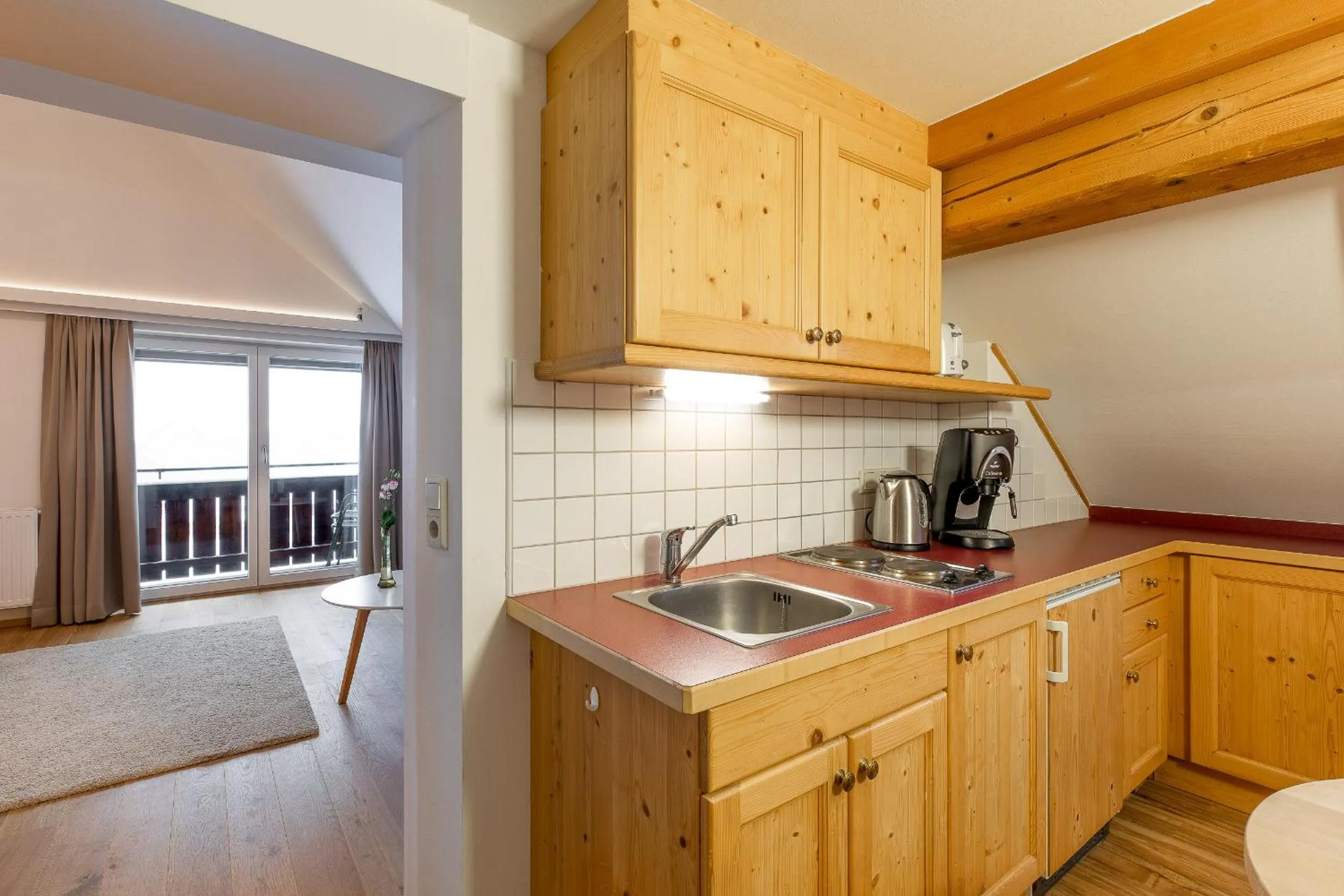 Kitchen or kitchenette in Pension Antonia