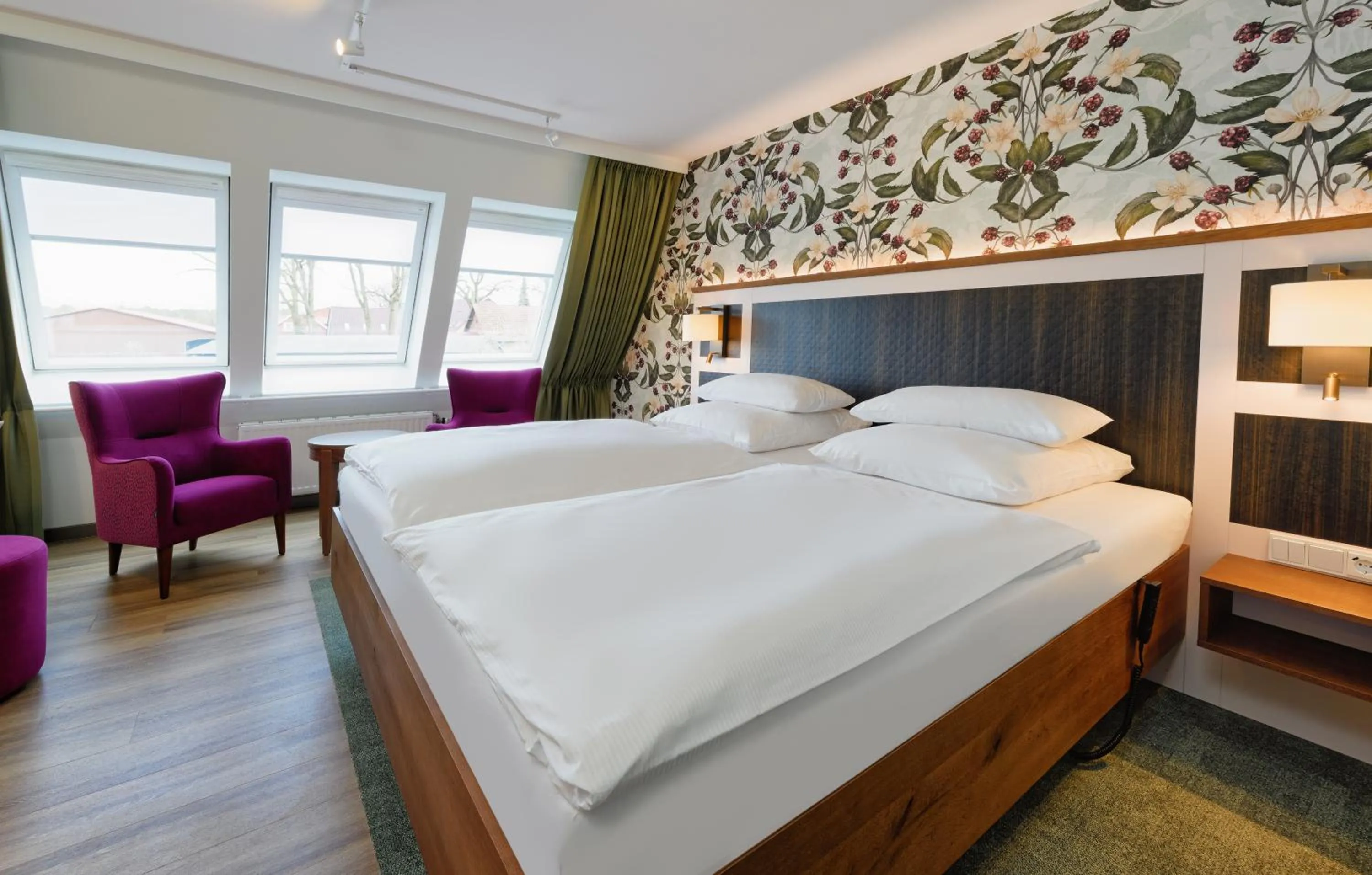 Photo of the whole room, Bed in Hotel Sellhorn, Ringhotel Hanstedt