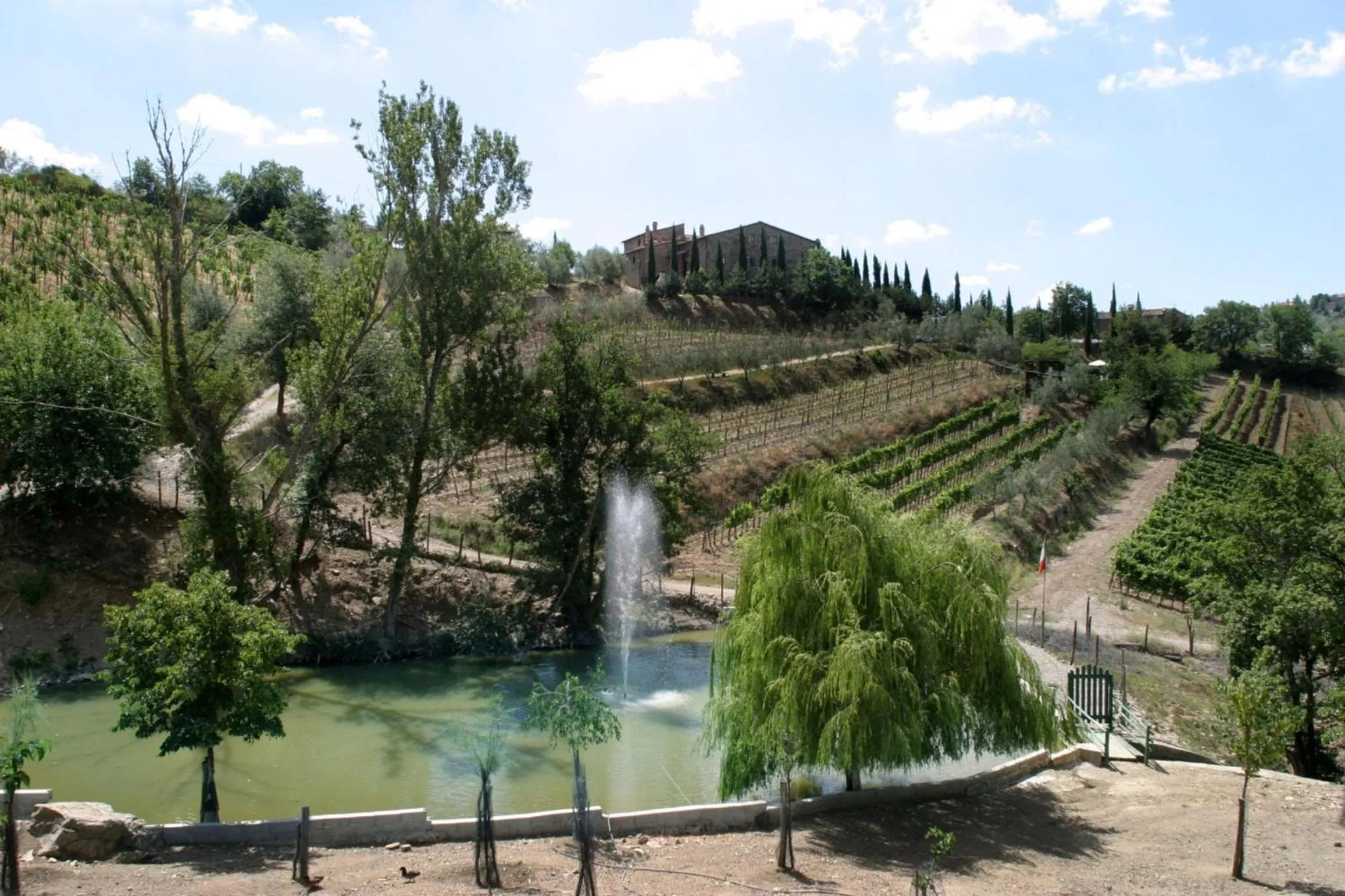 Natural landscape in Borgo Casa al Vento
