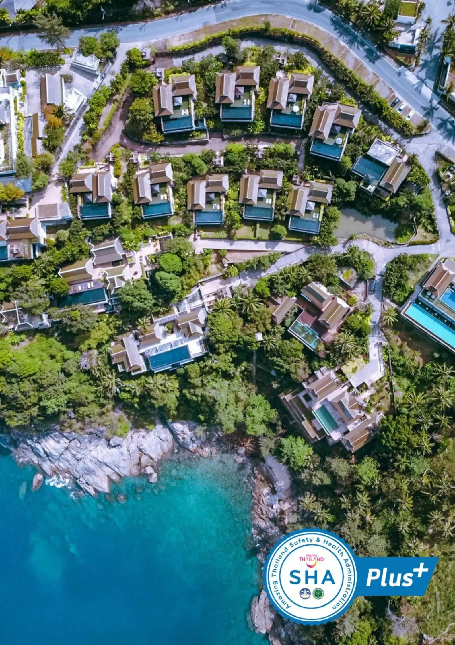 Bird's eye view in Ayara Kamala Resort & Spa - SHA Extra Plus Bird's eye view in Ayara Kamala Resort & Spa - SHA Extra Plus