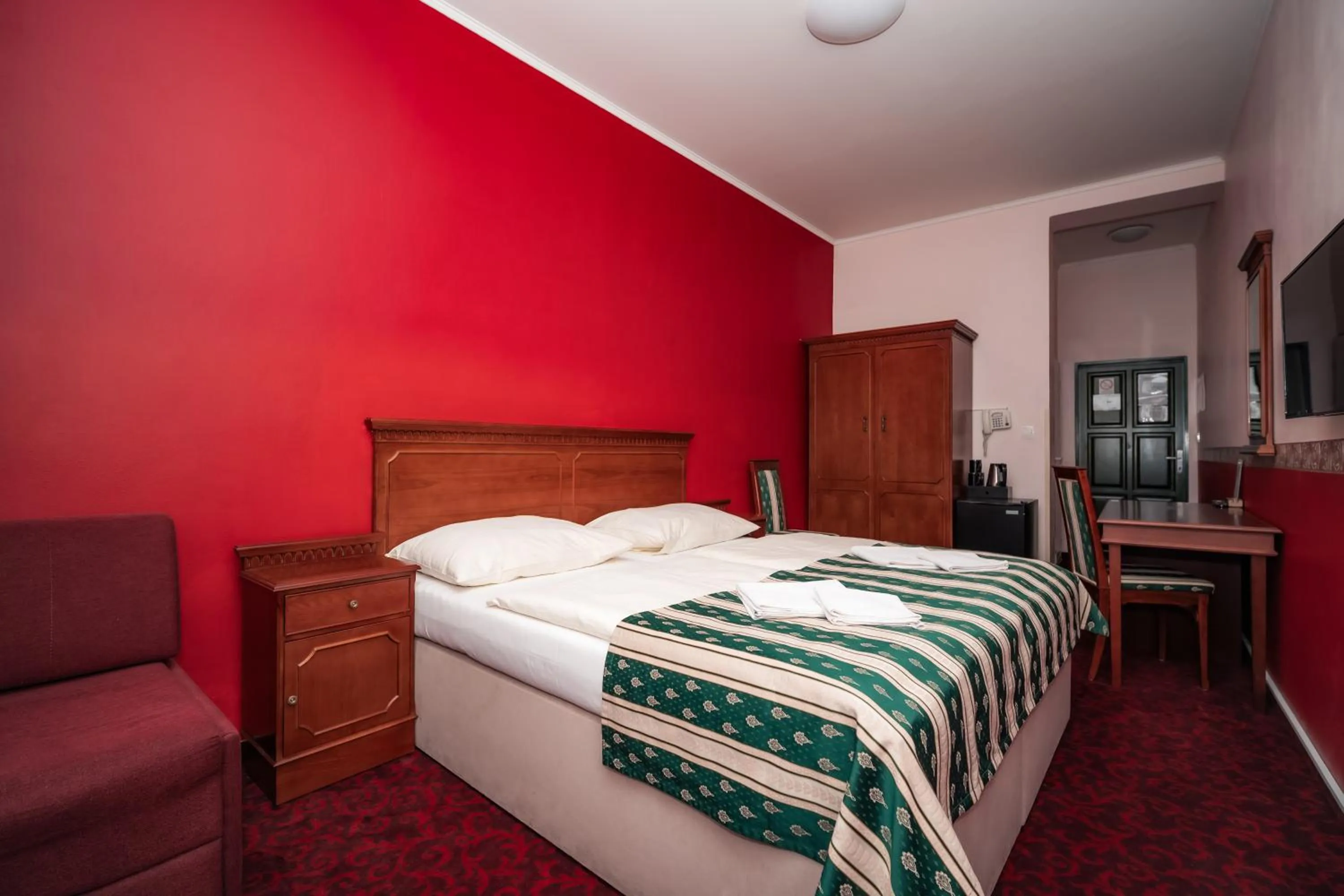 Bed in Hotel Czechia