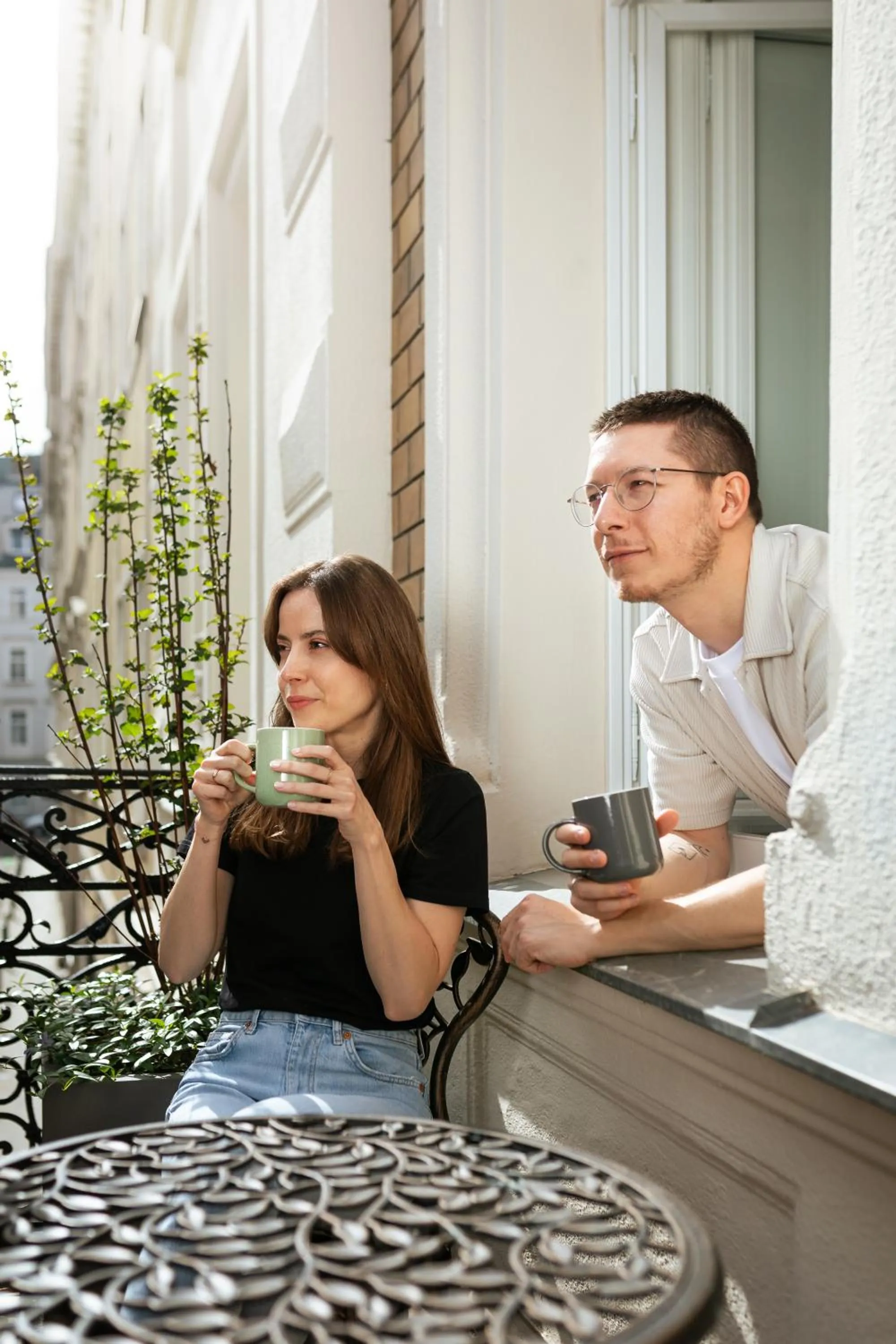 Balcony/Terrace in Urban Jungle Apartments