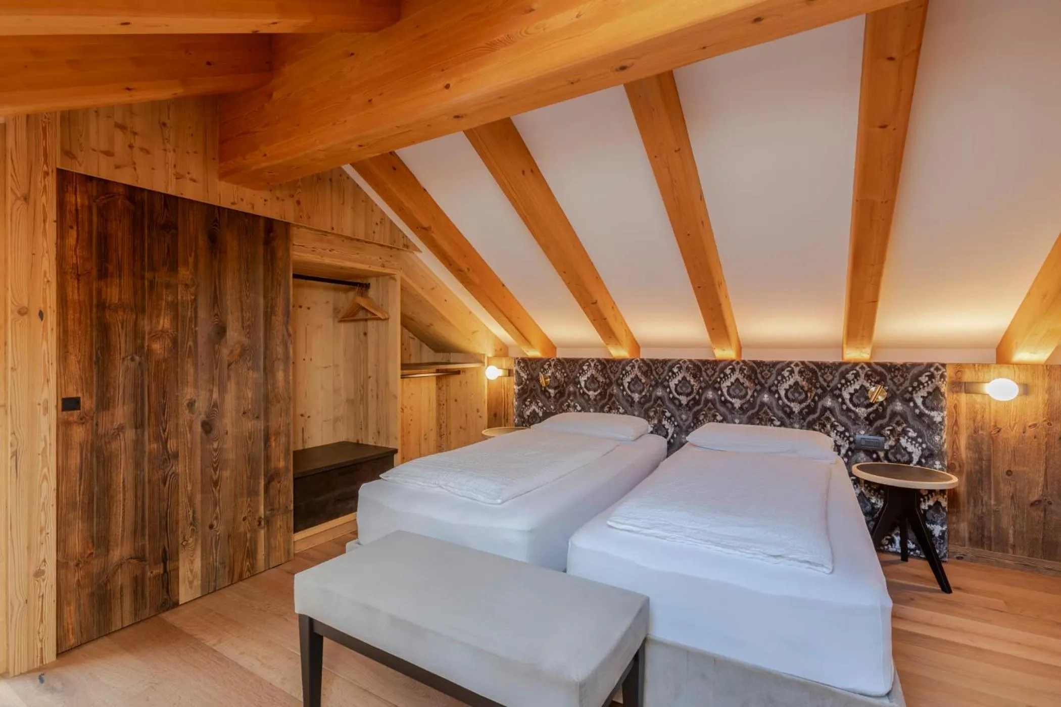 Bed in Hotel Lagorai Resort & Spa