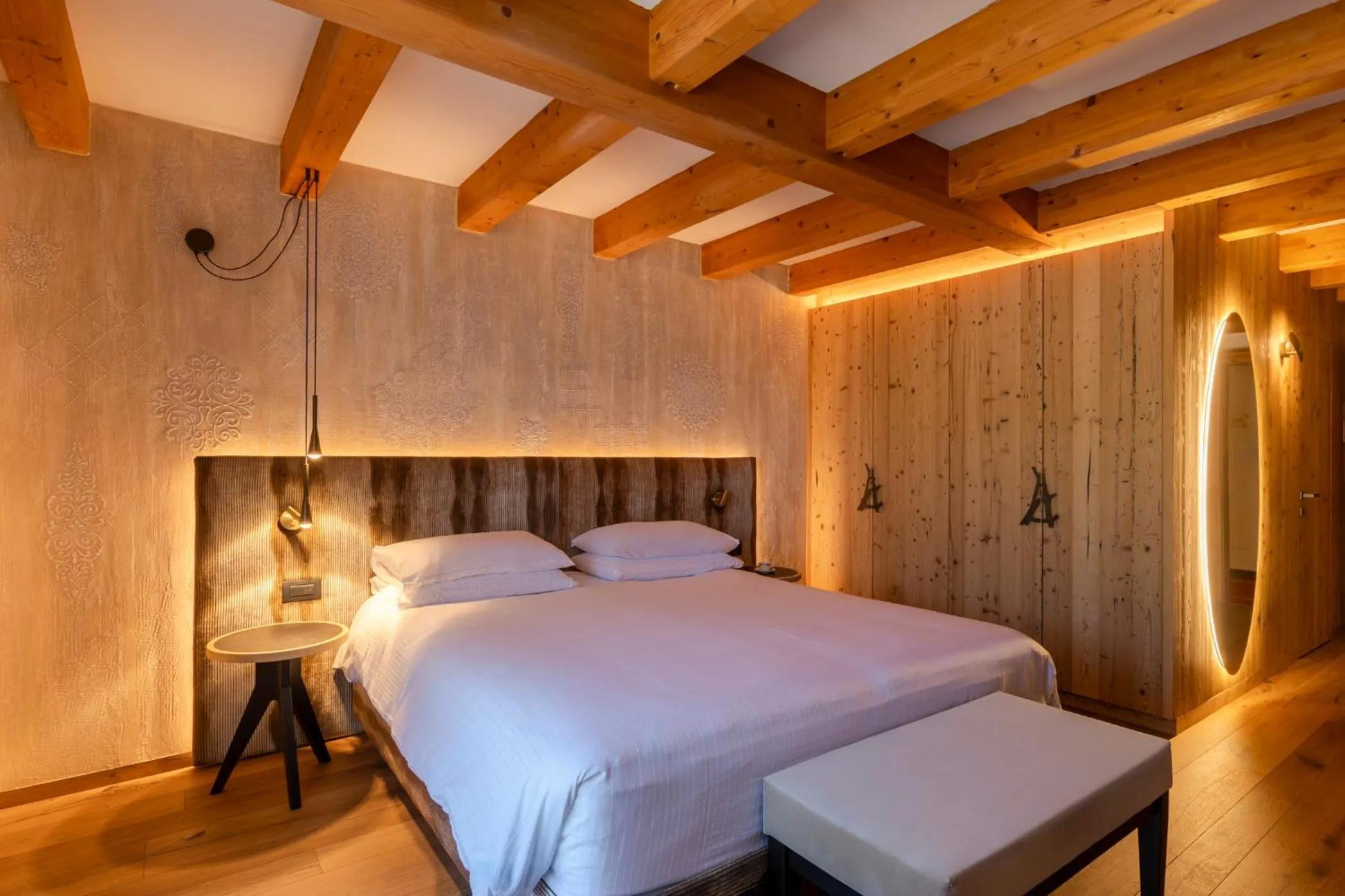 Bed in Hotel Lagorai Resort & Spa