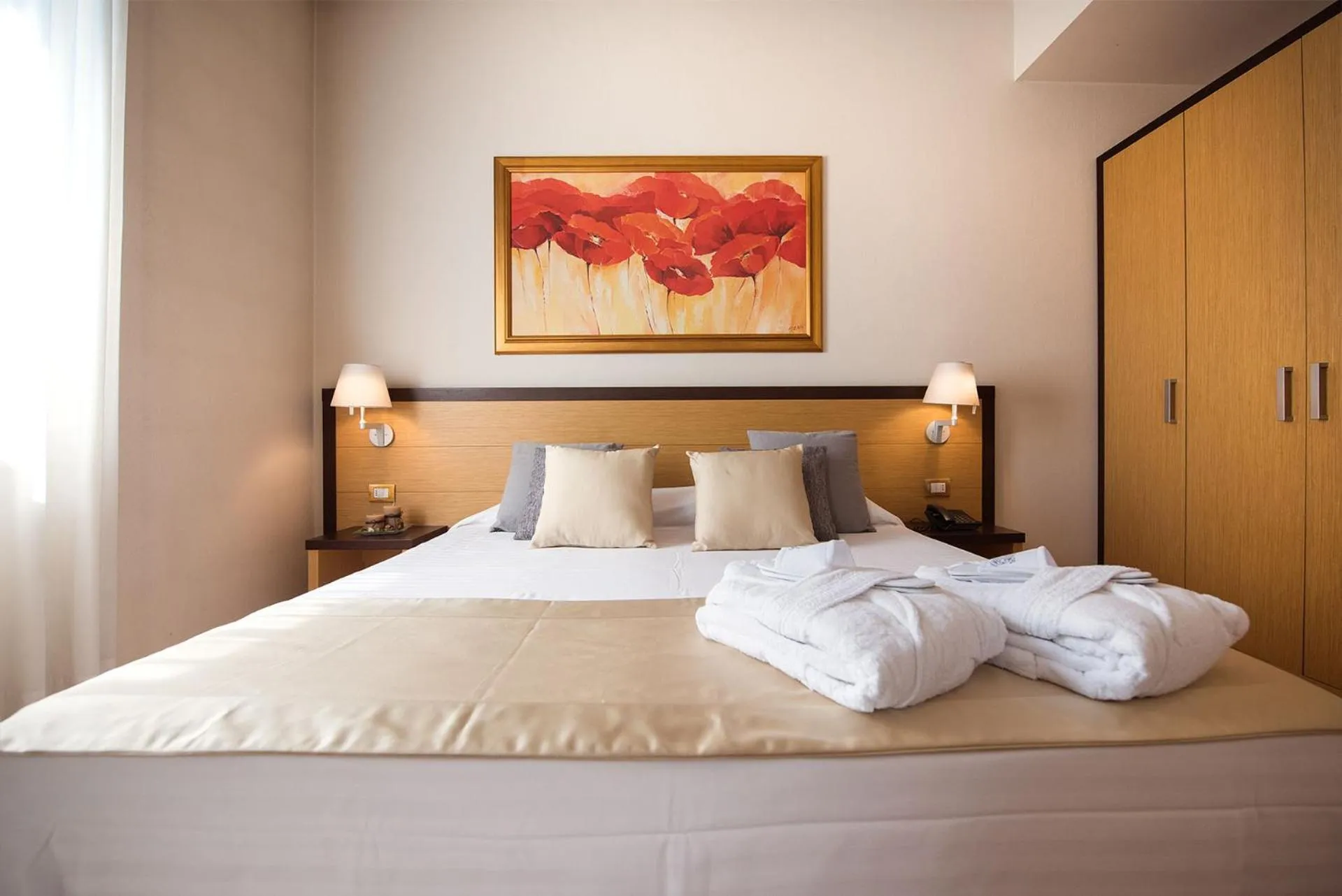 Bed in Hotel San Martino