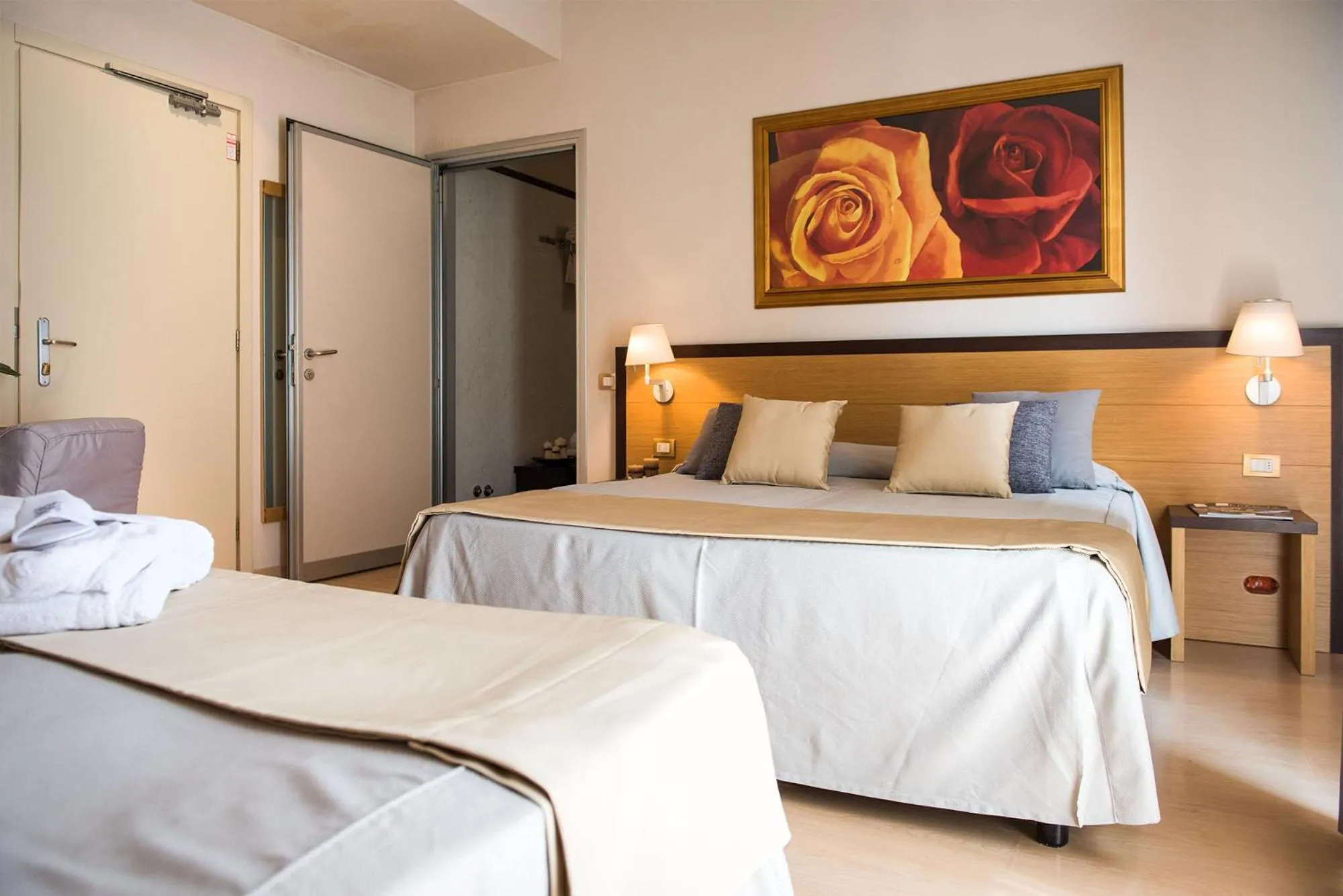 Bed in Hotel San Martino