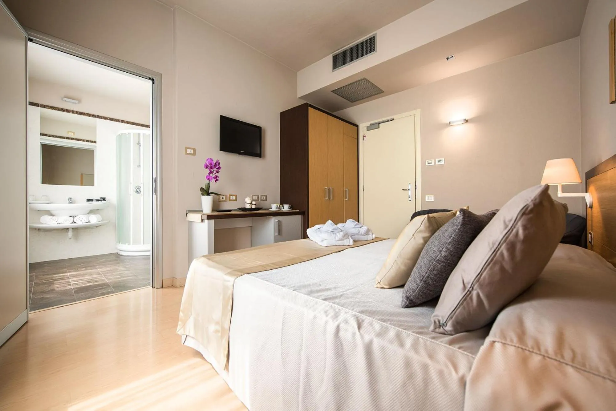 Bed in Hotel San Martino