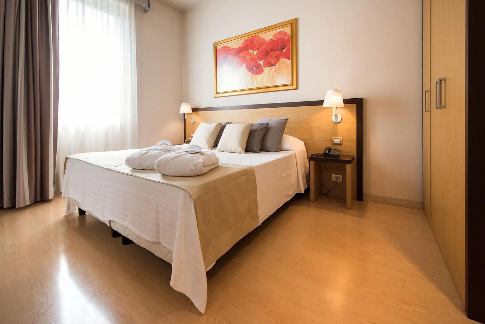 Bed in Hotel San Martino