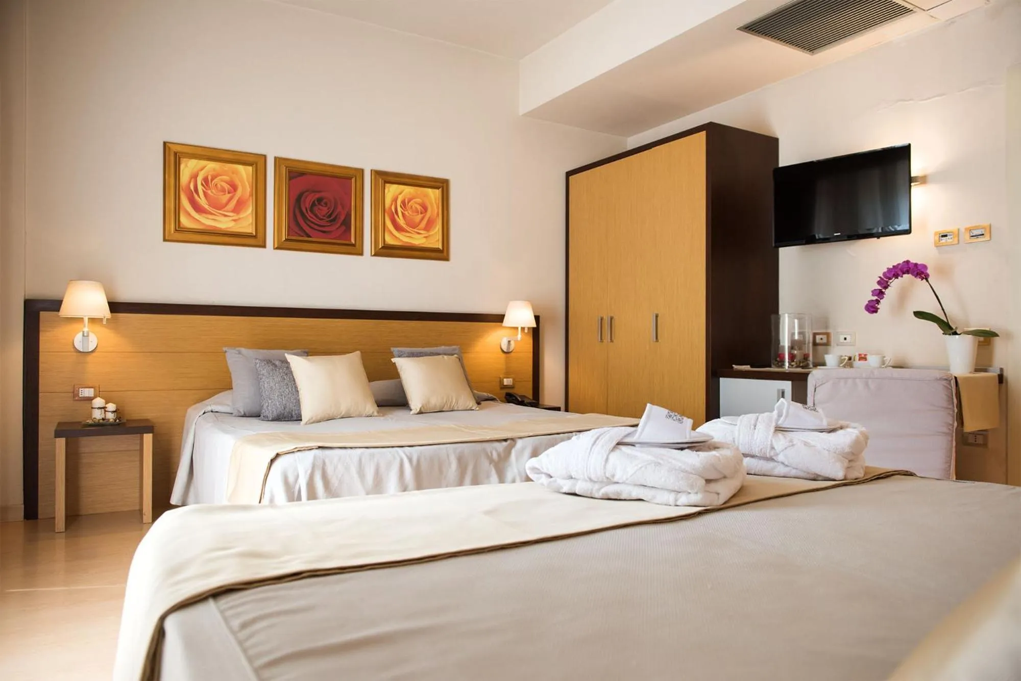 Bed in Hotel San Martino