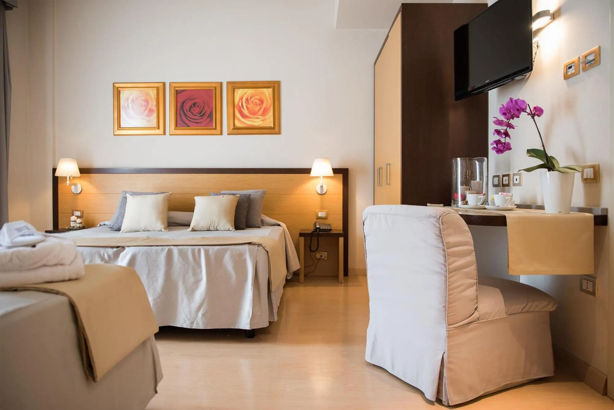 Bed in Hotel San Martino