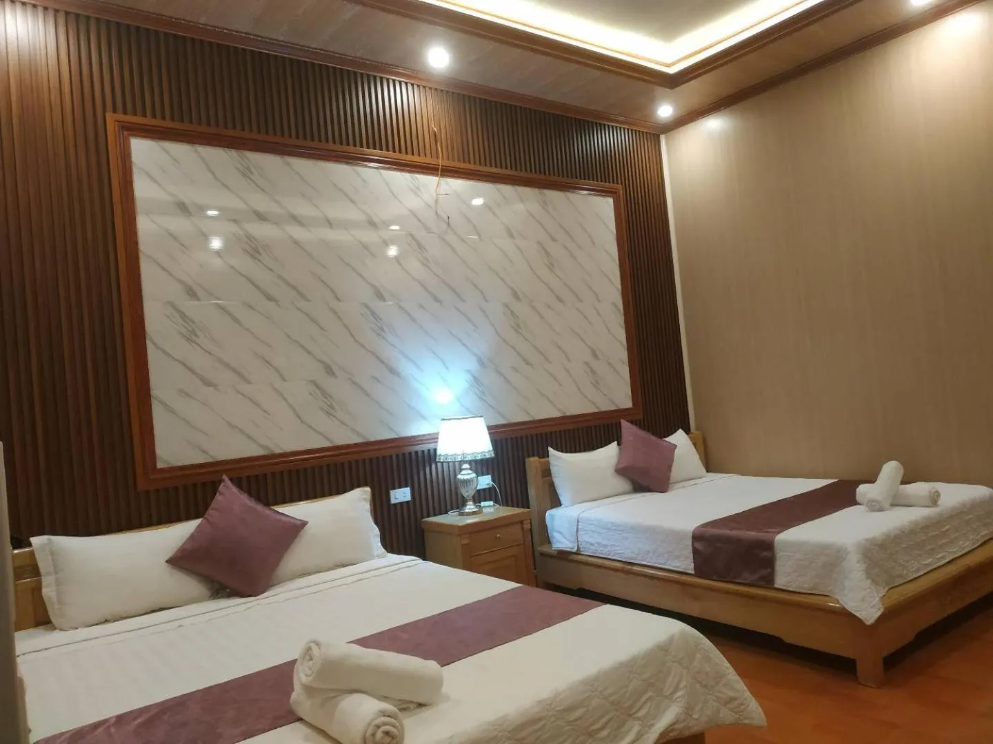 Bed in Tam Coc Smile Homestay