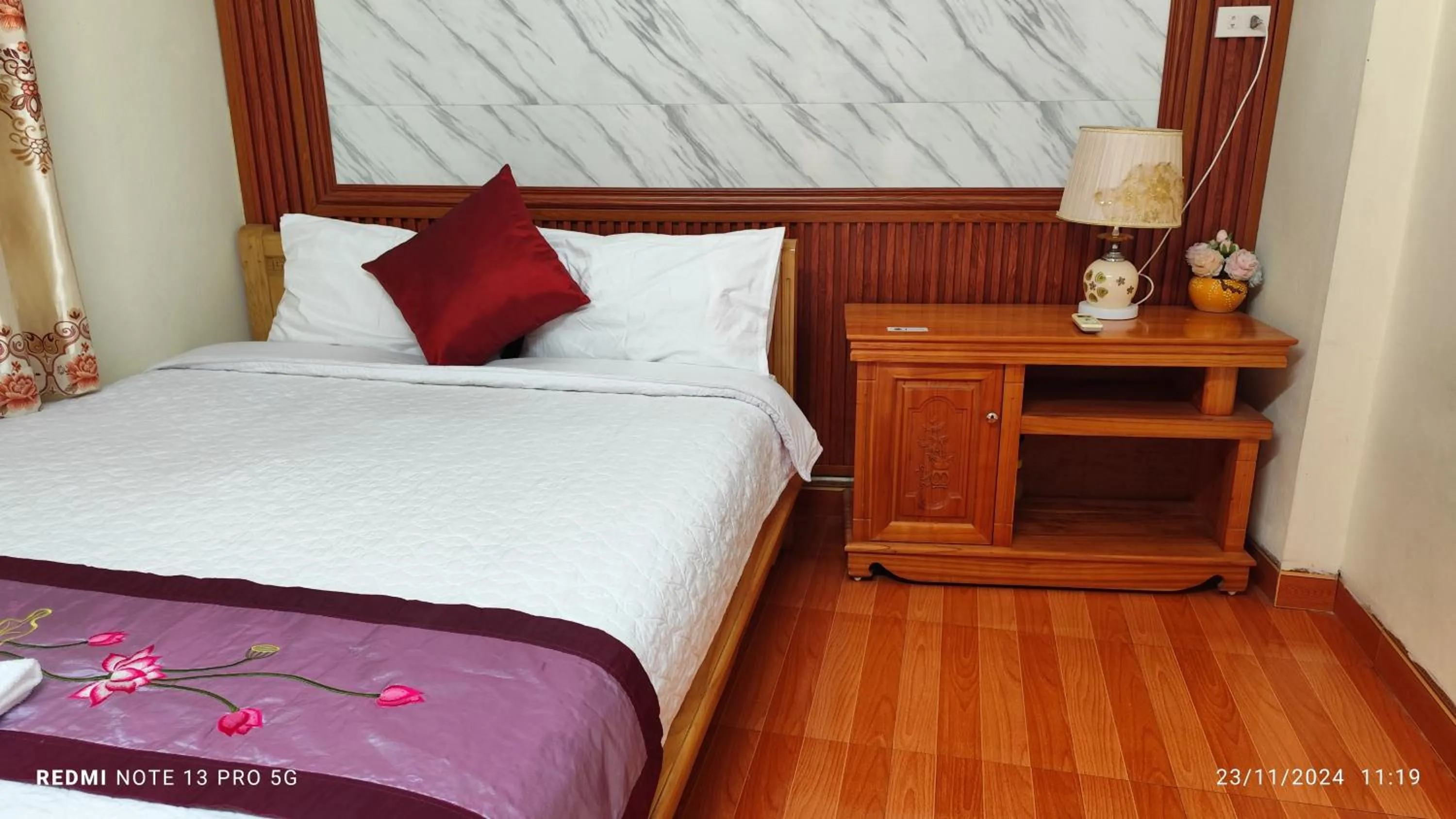 Bed in Tam Coc Smile Homestay