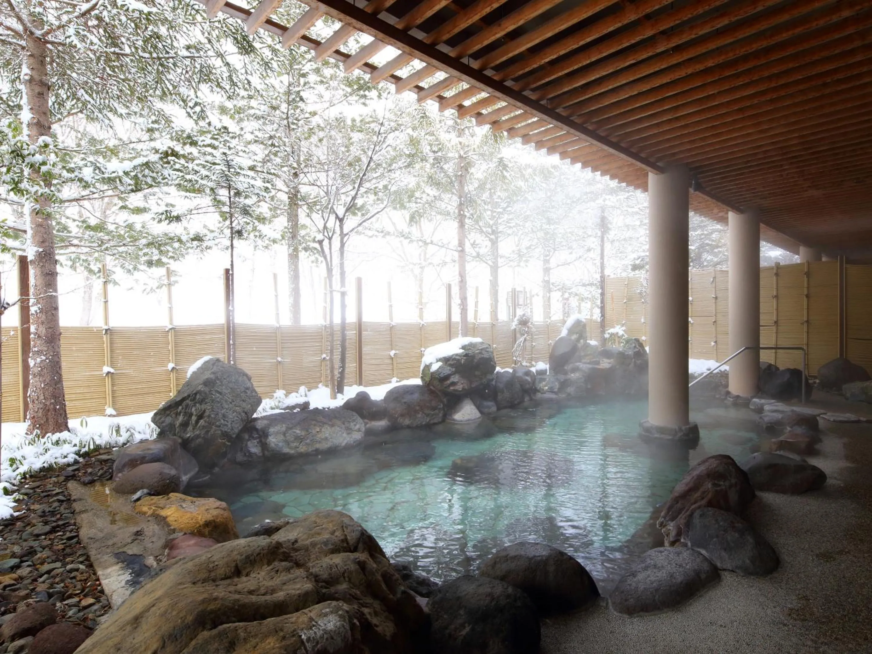 Hot Spring Bath in Hotel Kazuno