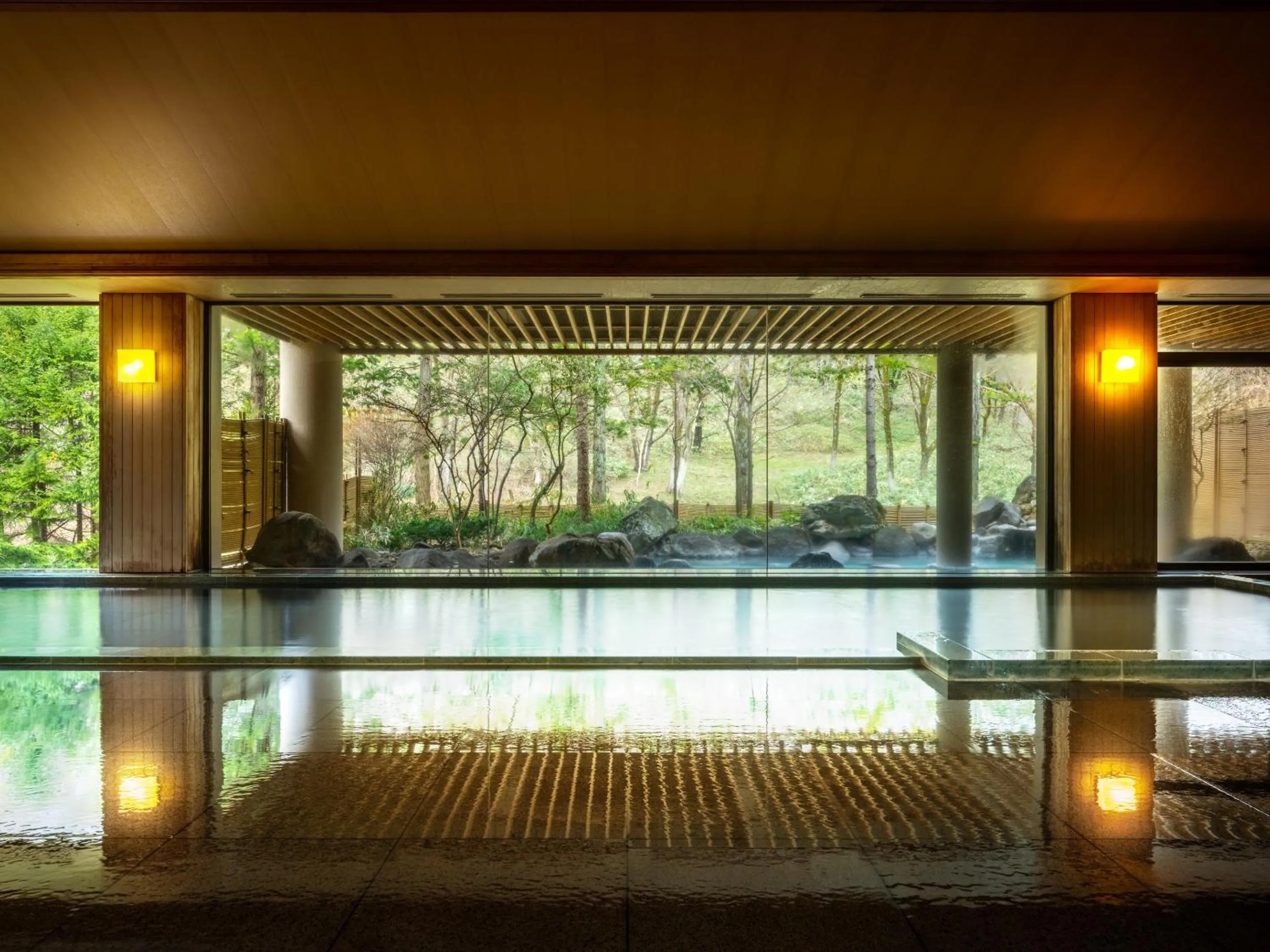 Hot Spring Bath in Hotel Kazuno