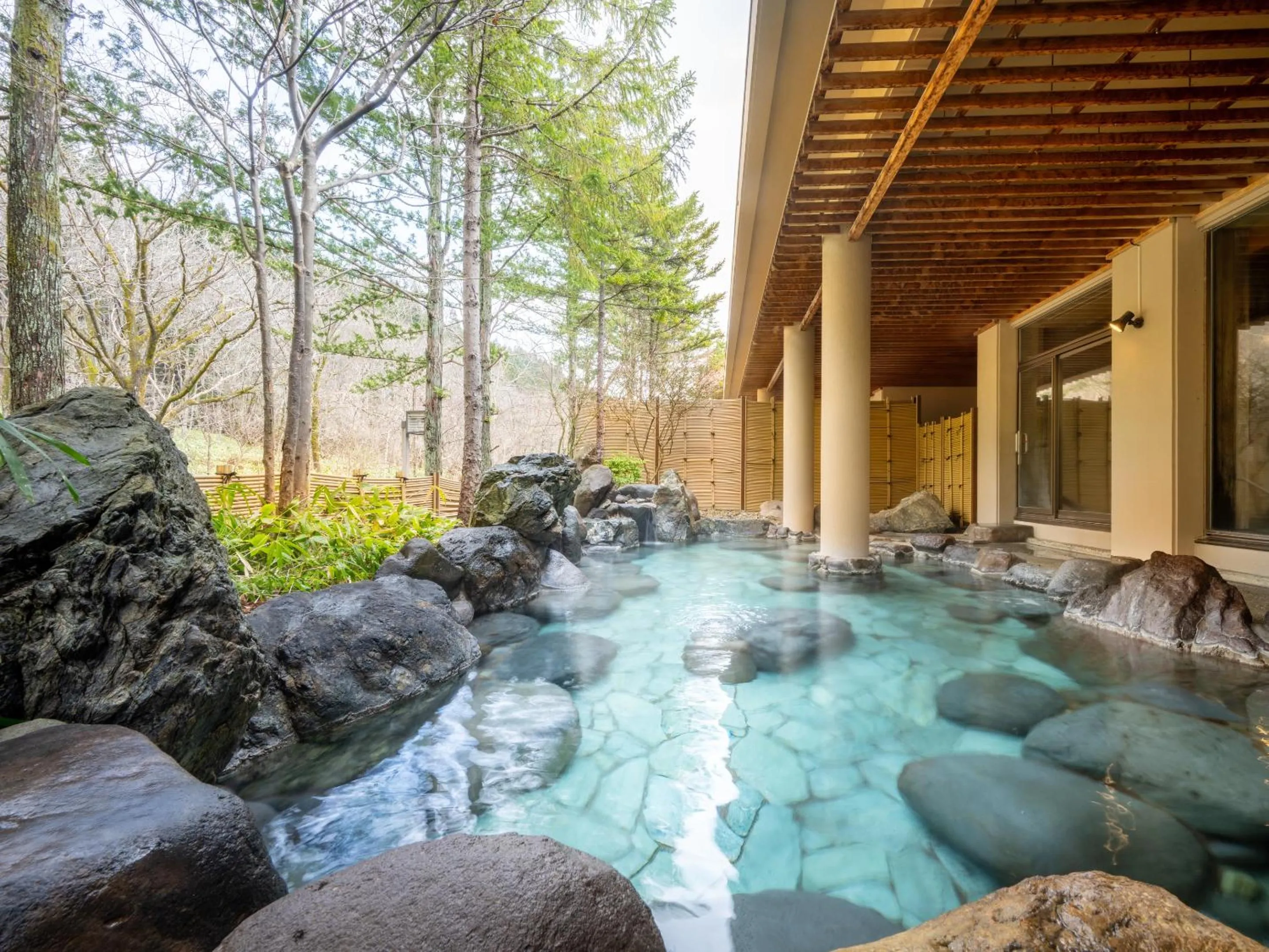 Hot Spring Bath in Hotel Kazuno