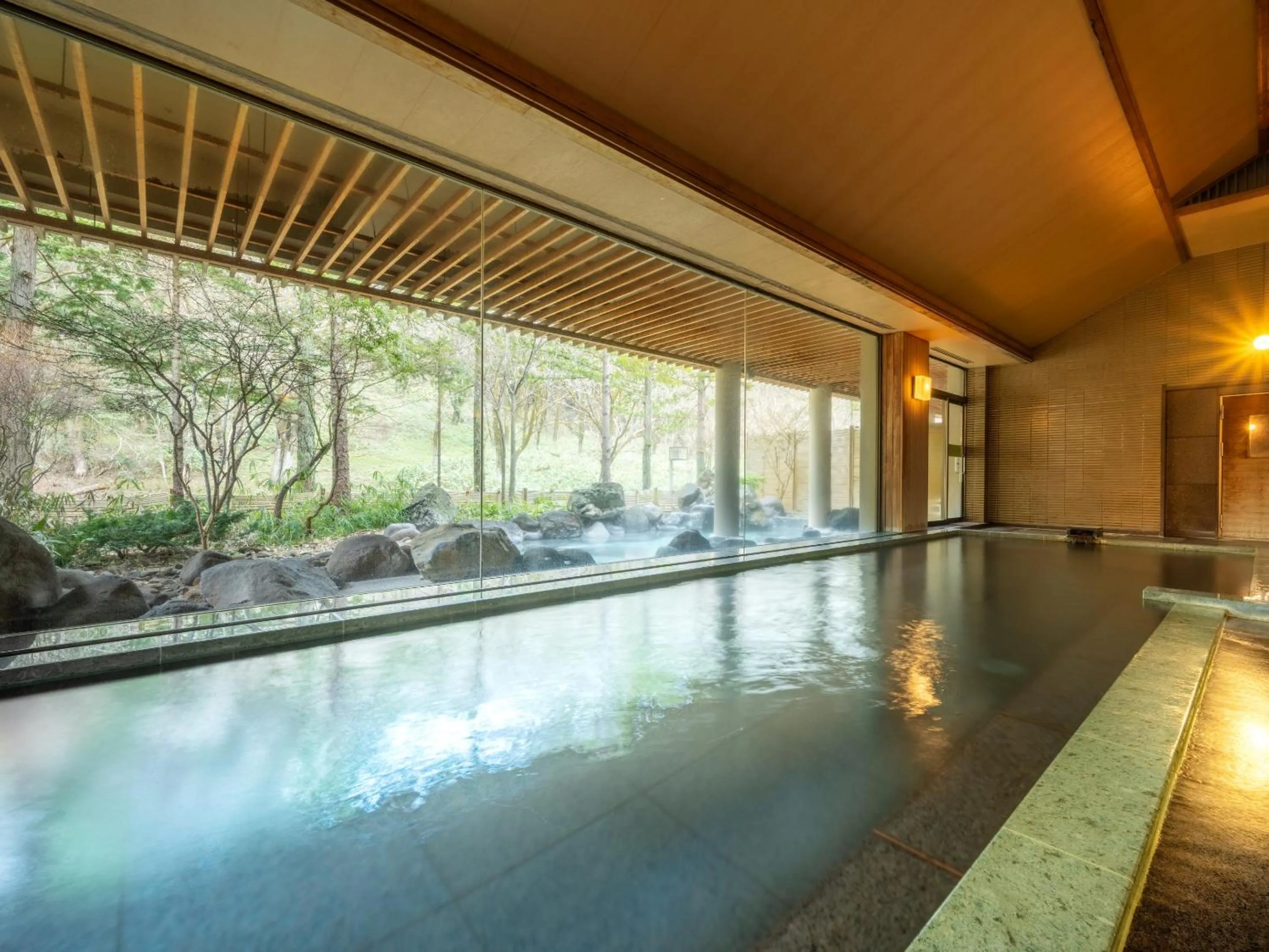 Hot Spring Bath in Hotel Kazuno