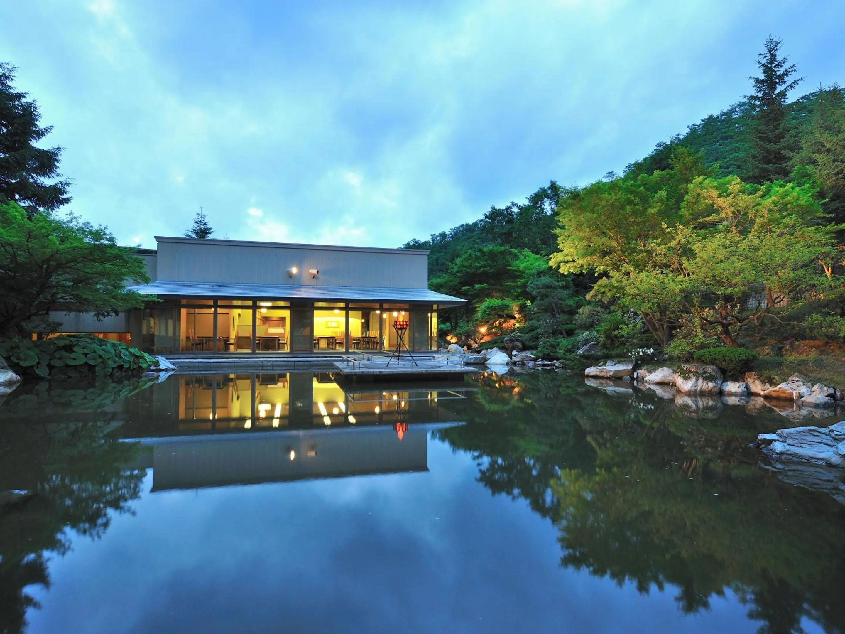 Garden in Hotel Kazuno