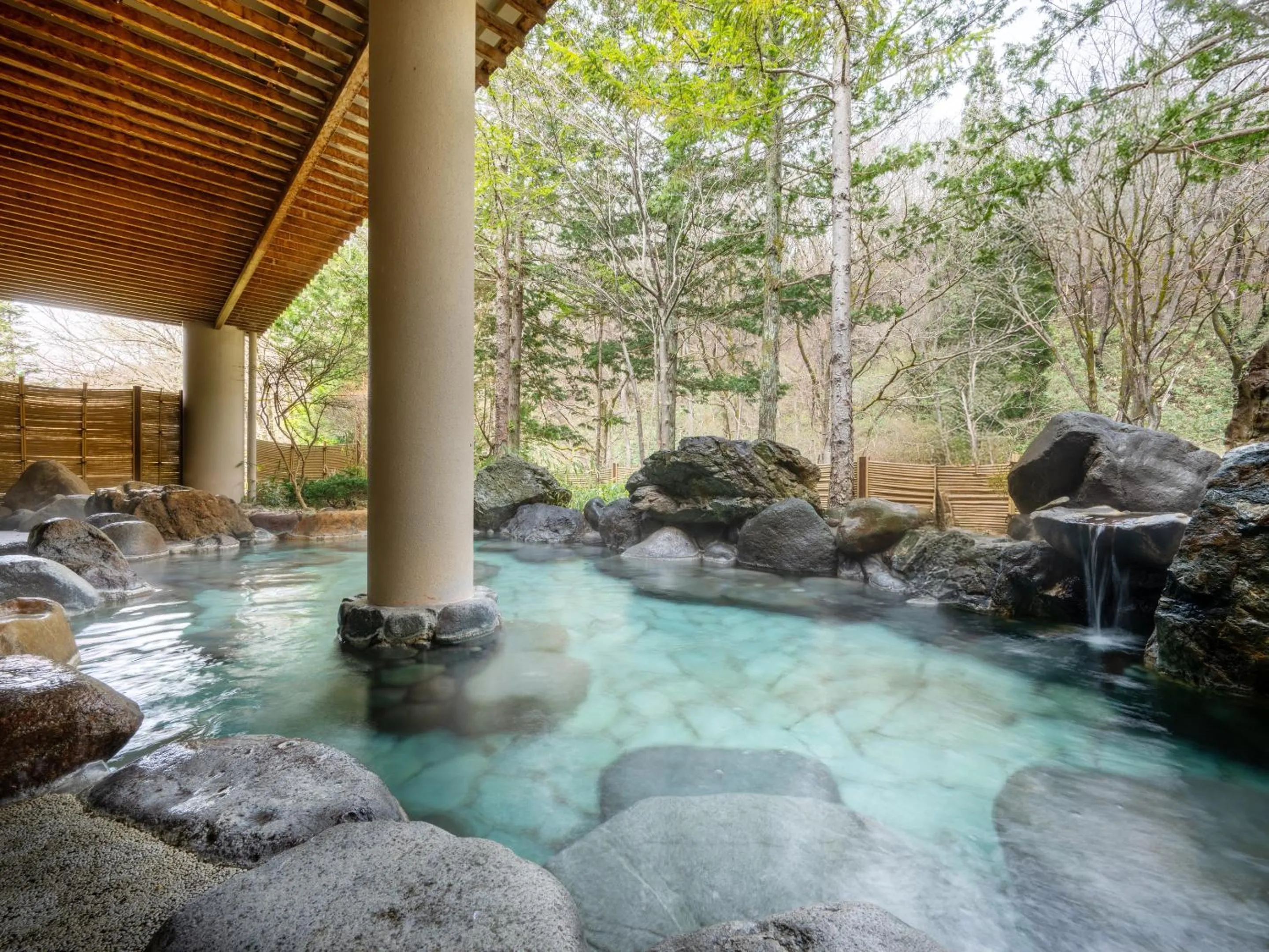 Hot Spring Bath in Hotel Kazuno