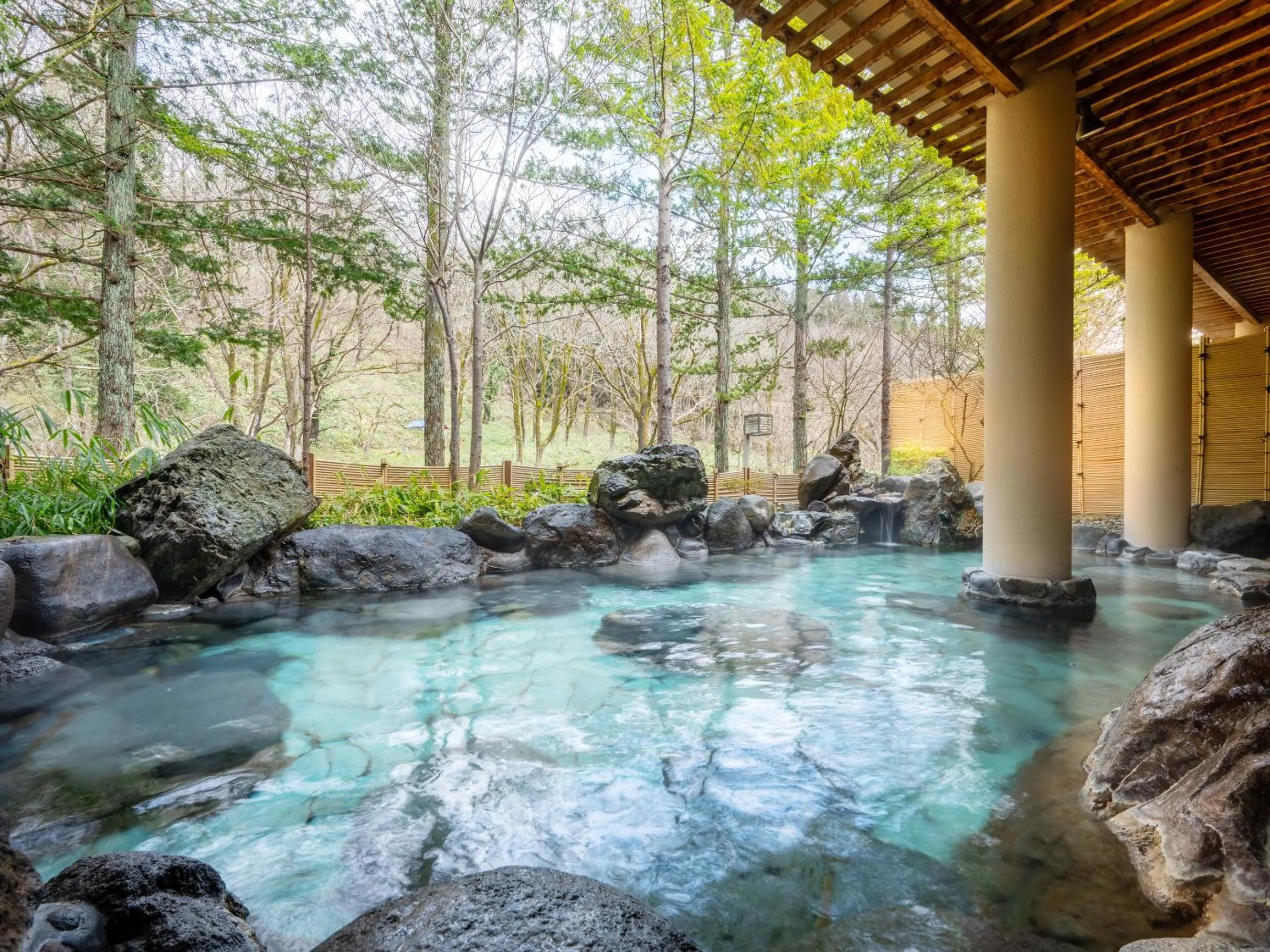 Hot Spring Bath in Hotel Kazuno