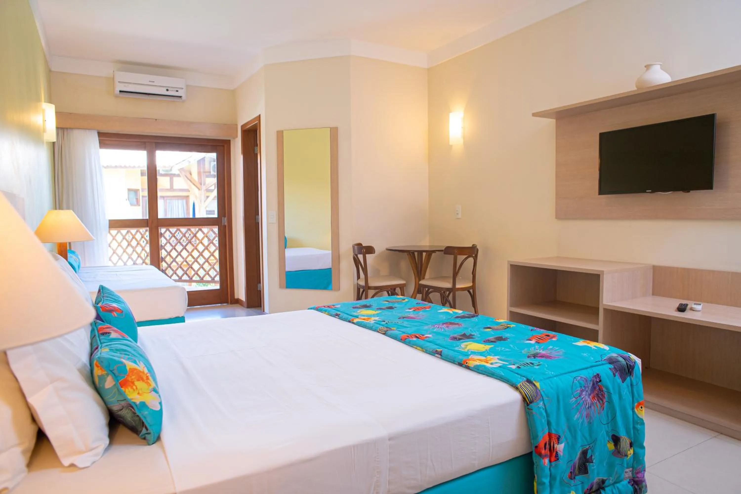 Bedroom, Bed in Portobello Praia