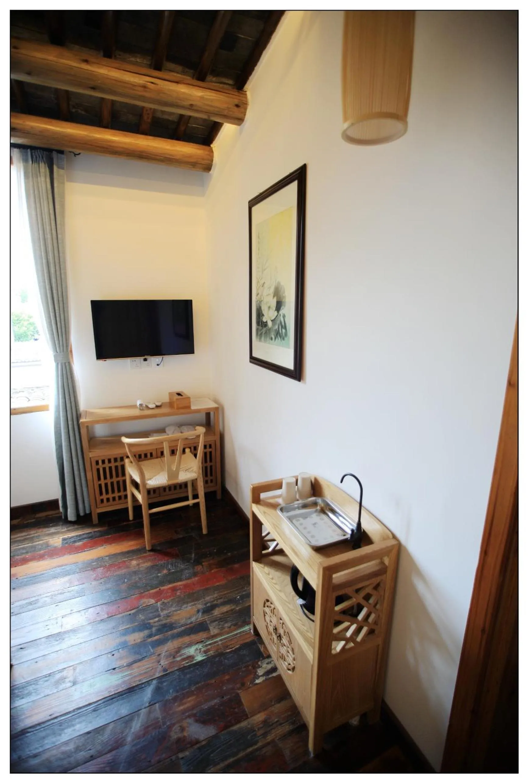 TV and multimedia in Tongli Begonia Flowers Guesthouse