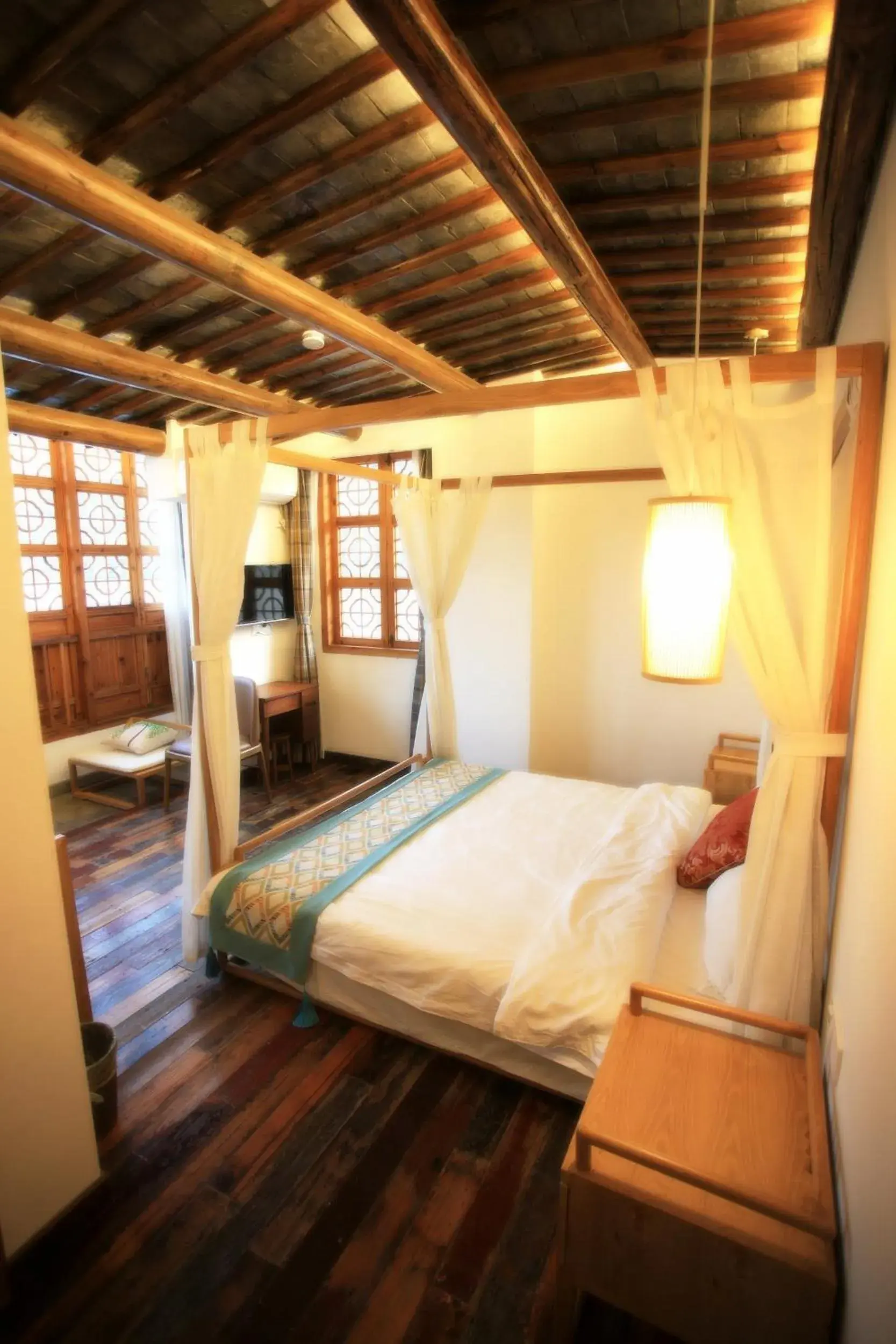 Photo of the whole room, Bed in Tongli Begonia Flowers Guesthouse Photo of the whole room, Bed in Tongli Begonia Flowers Guesthouse