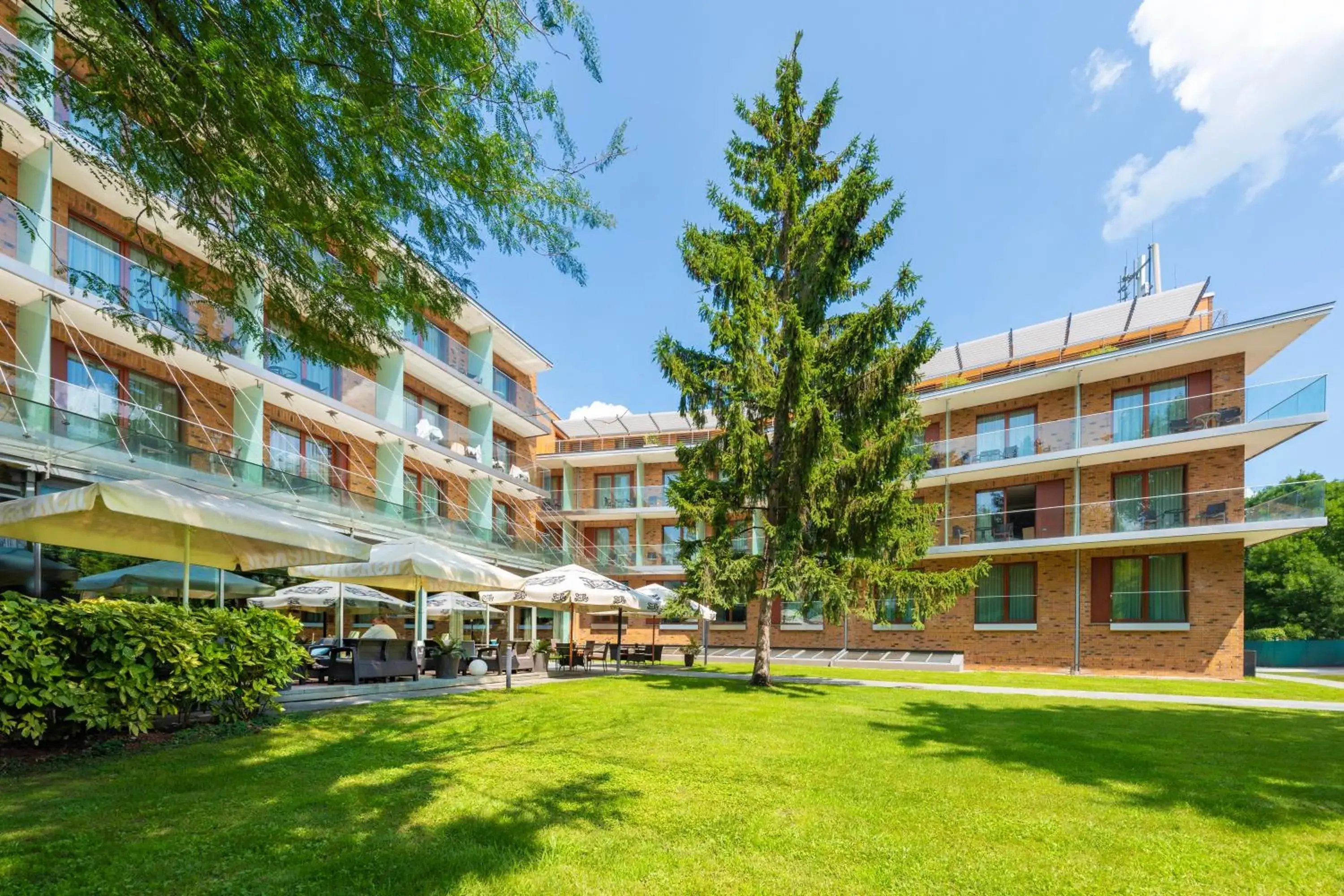 Property building in Abacus Business & Wellness Hotel Property building in Abacus Business & Wellness Hotel