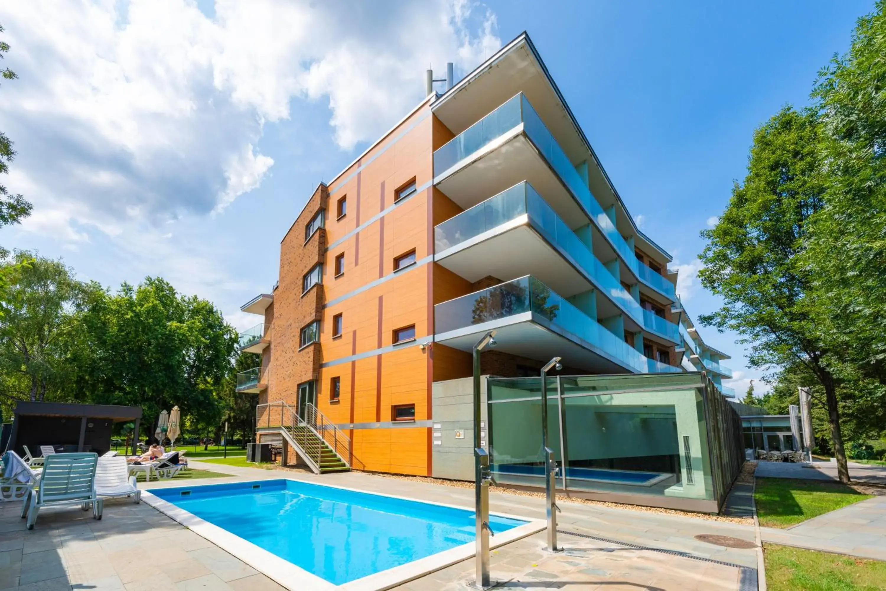 Swimming pool in Abacus Business & Wellness Hotel Swimming pool in Abacus Business & Wellness Hotel