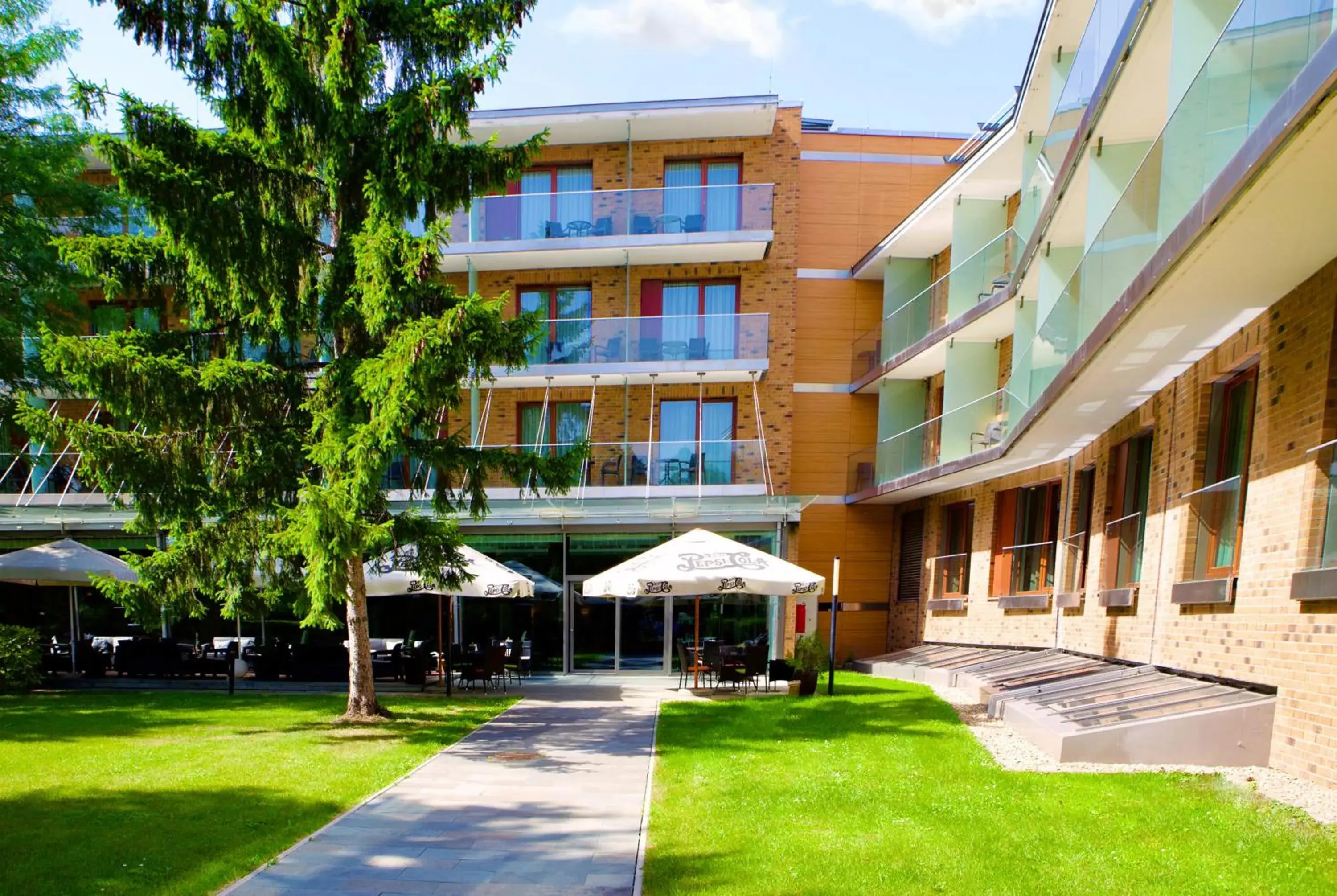 Property building in Abacus Business & Wellness Hotel Property building in Abacus Business & Wellness Hotel