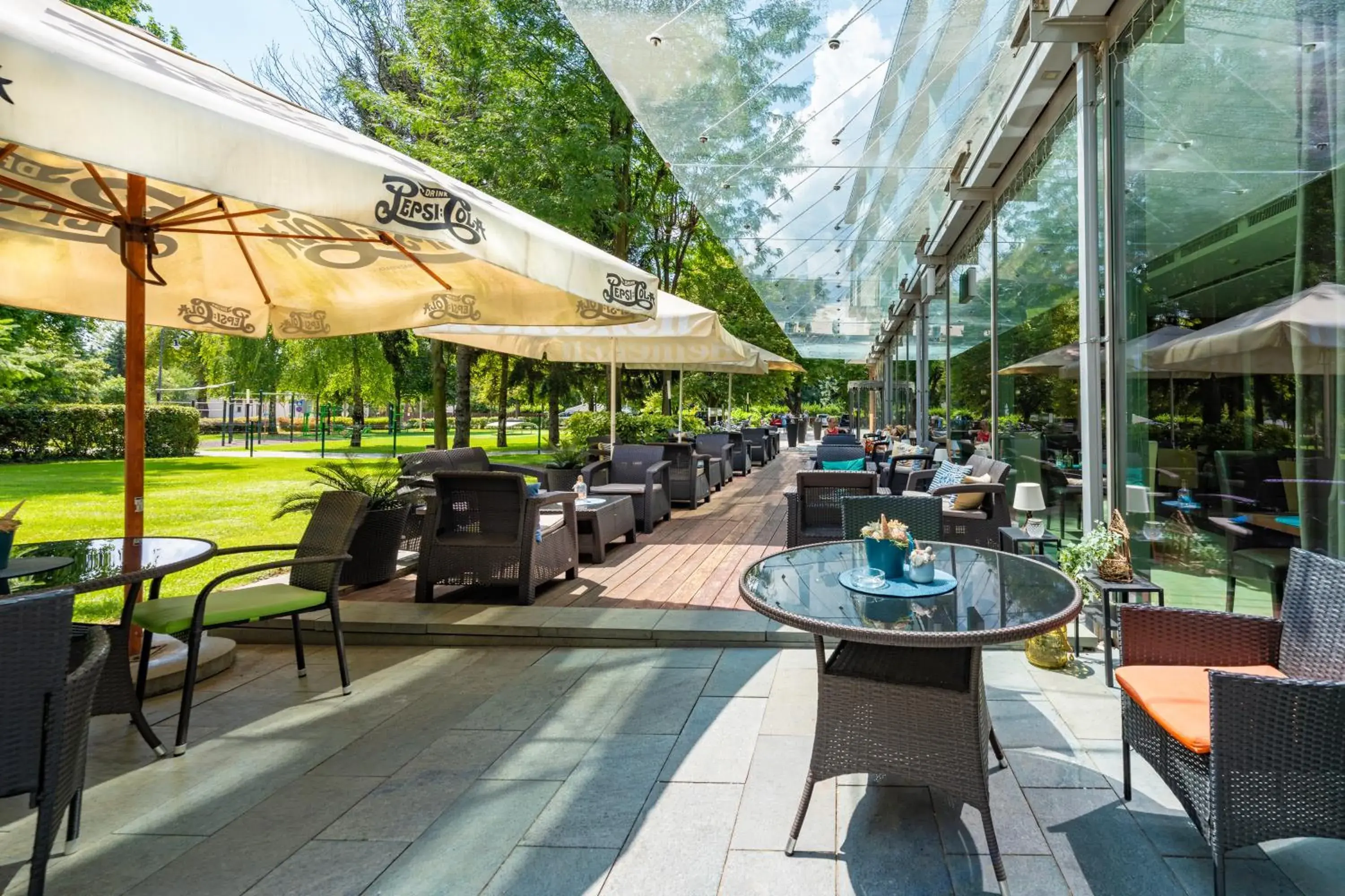 Property building in Abacus Business & Wellness Hotel Property building in Abacus Business & Wellness Hotel