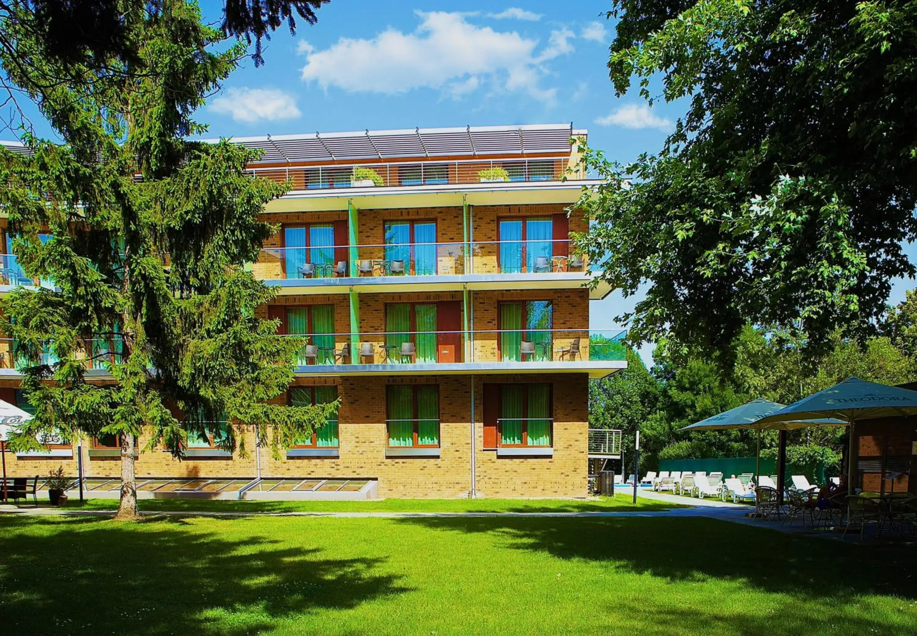 Property building in Abacus Business & Wellness Hotel Property building in Abacus Business & Wellness Hotel